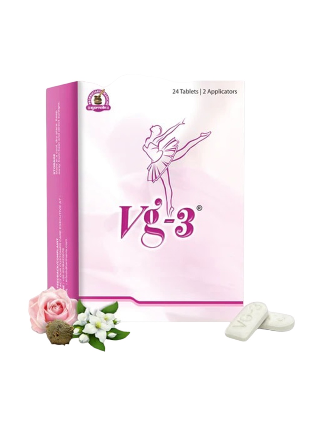 

EXPOSED Vg-3 Tightening - 24 Tablets, White