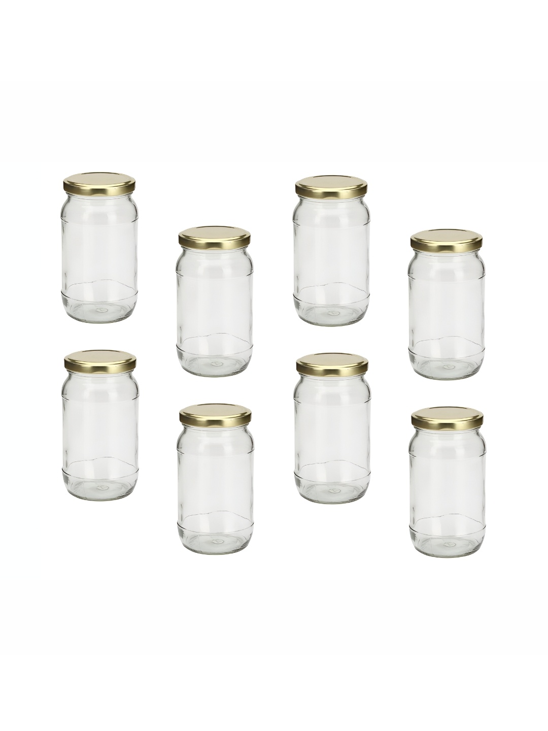 

Afast Transparent 8 Pieces Glass Dishwasher and Microwave Safe Food Containers 400ml each