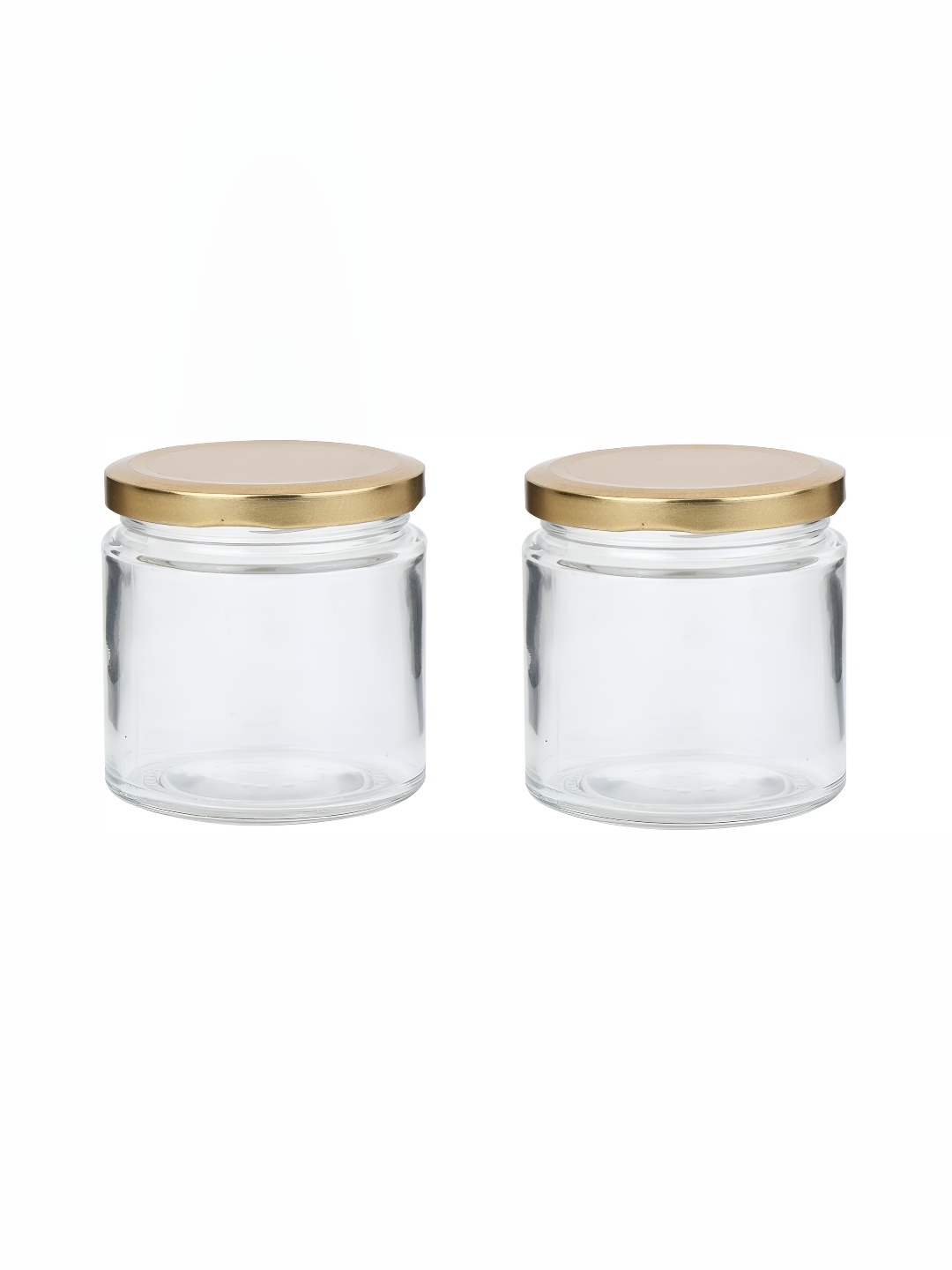 

Afast Transparent 2 Pcs Glass Dishwasher and Microwave Safe Food Container 50 ml