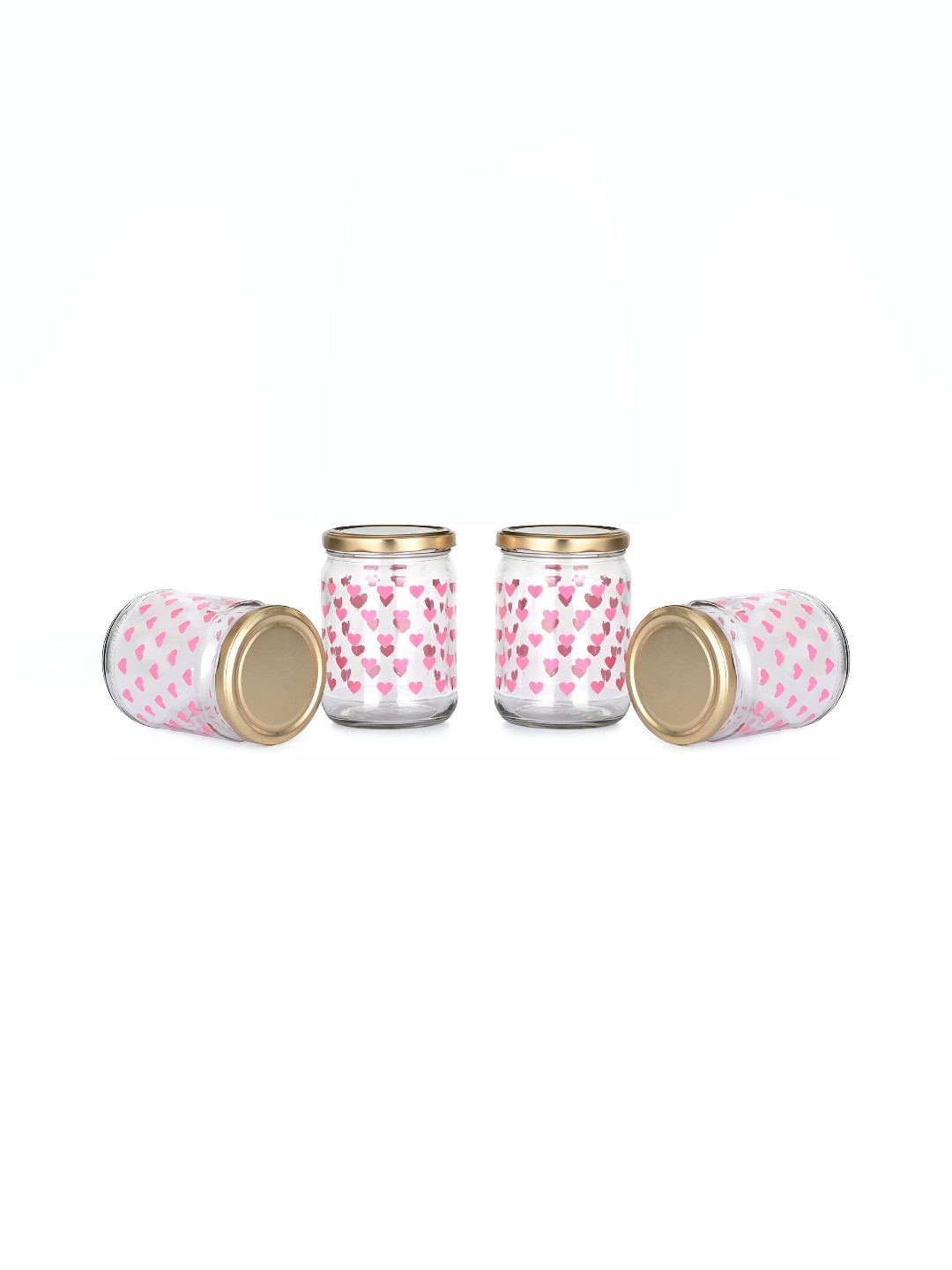 

Afast Transparent 4 Pieces Glass Dishwasher Safe Food Containers 500ml