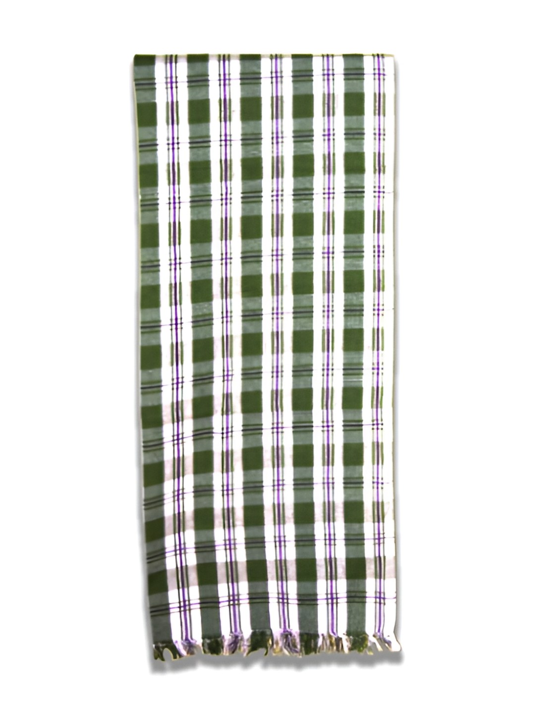 

Athom Living Yellow & Green 5 Pieces Checkered Cotton 150 GSM Towel Set