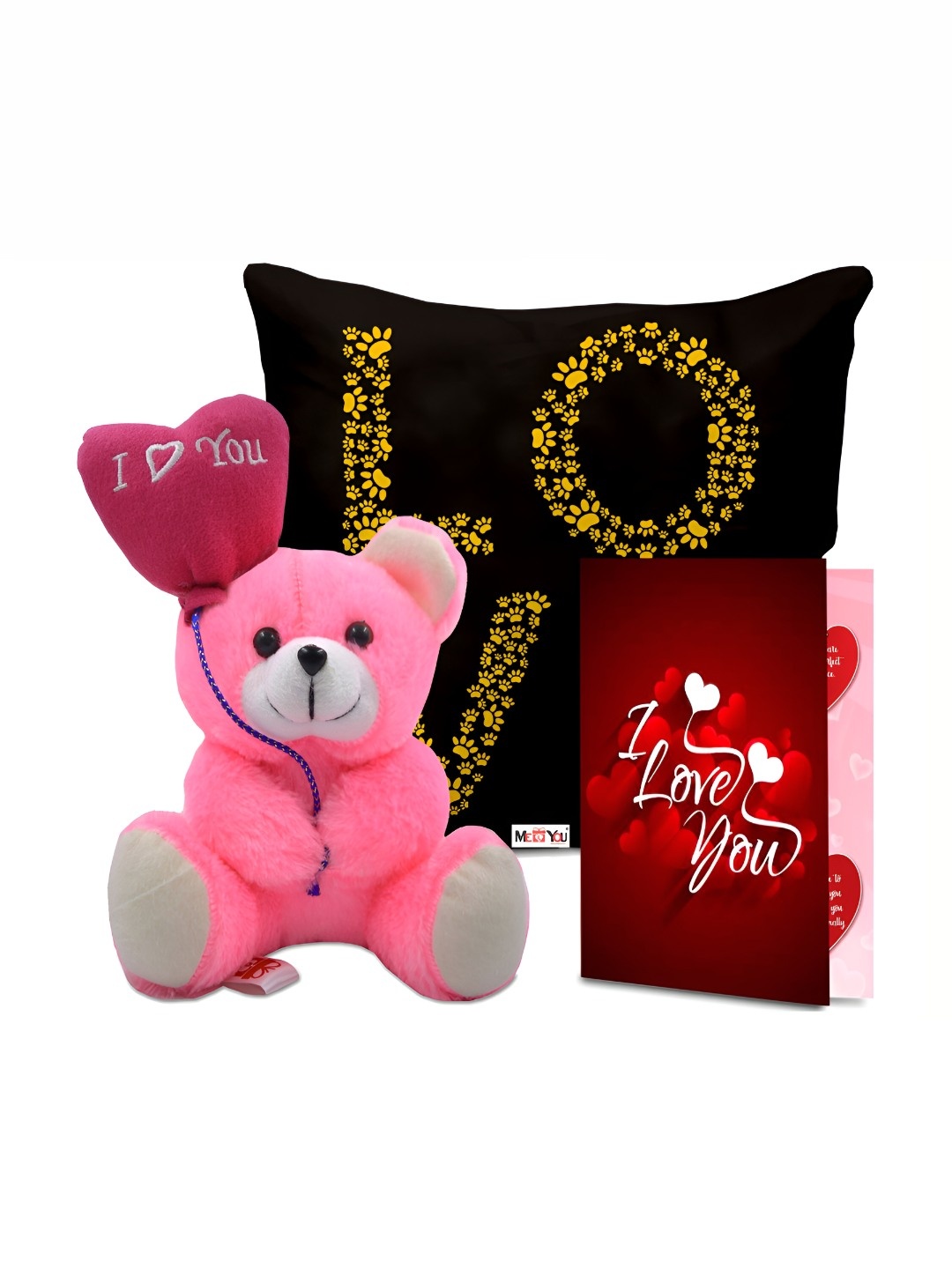 

ME & YOU 3 Pieces Valentine's Gift Set, Red