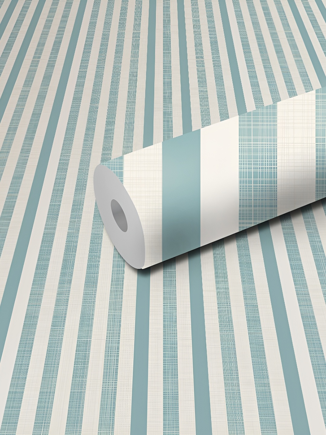 

WALLWEAR Green & Beige Geometric Self-Adhesive Wallpaper