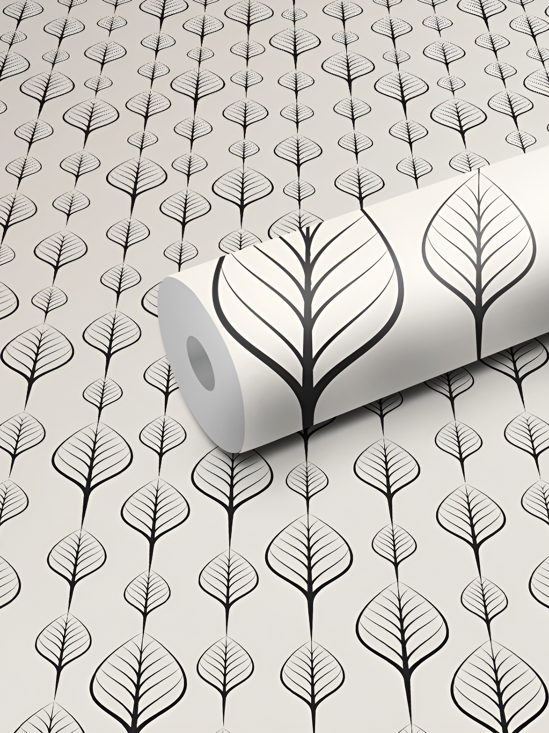 

WALLWEAR Grey Self Adhesive Removable Wallpaper