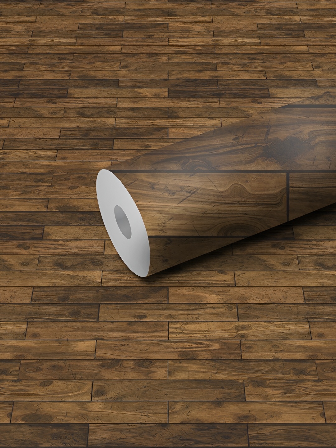 

WALLWEAR Brown Self Adhesive Removable Wallpaper