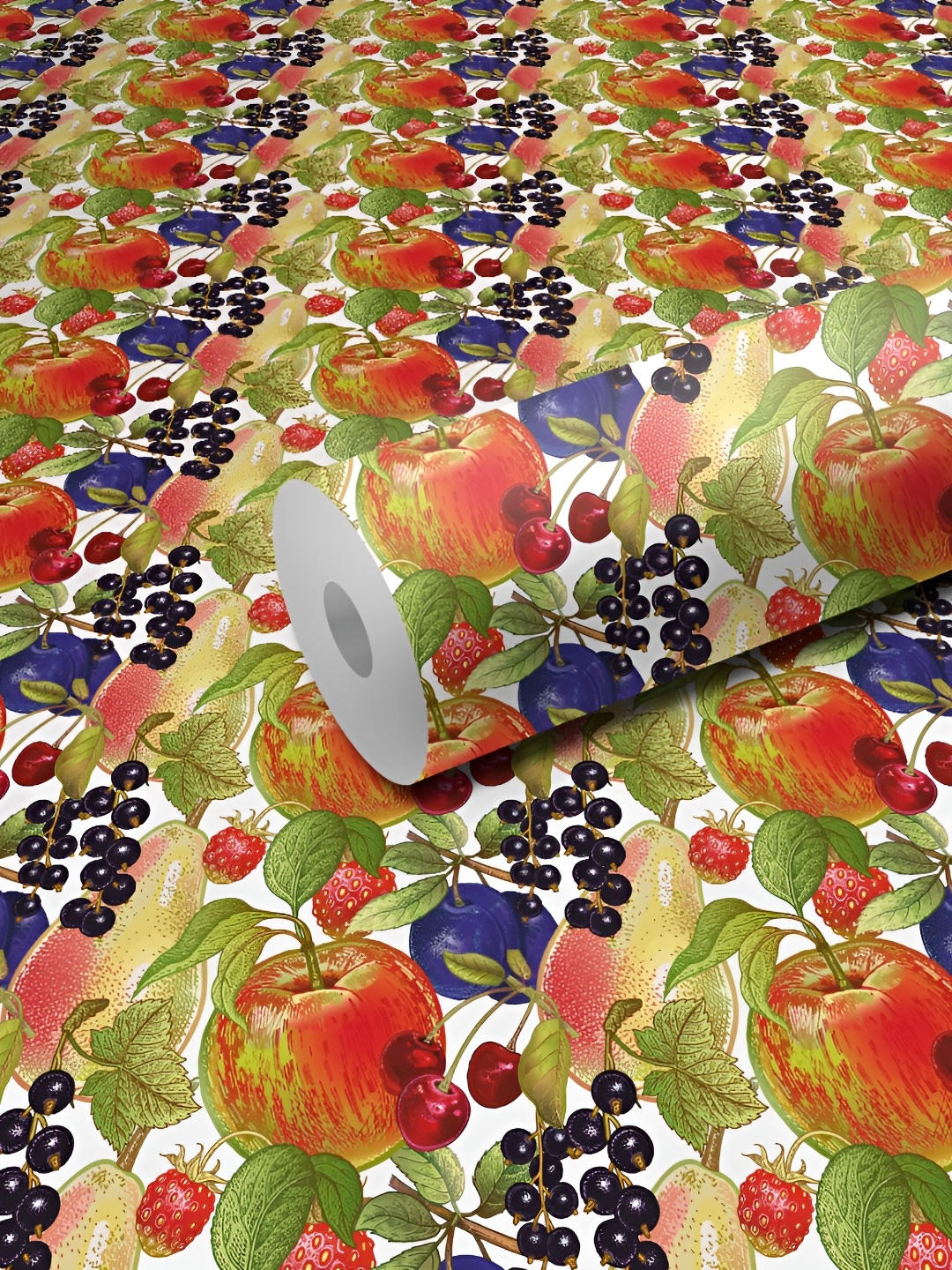

WALLWEAR Red & Green Self Adhesive Removable Wallpaper
