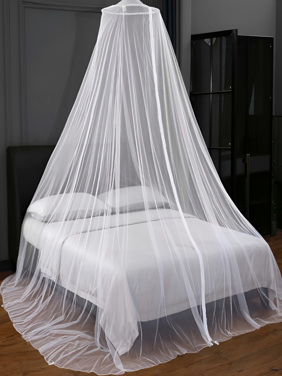 

MARUTI ENTERPRISE White King Size Hanging Mosquito Net