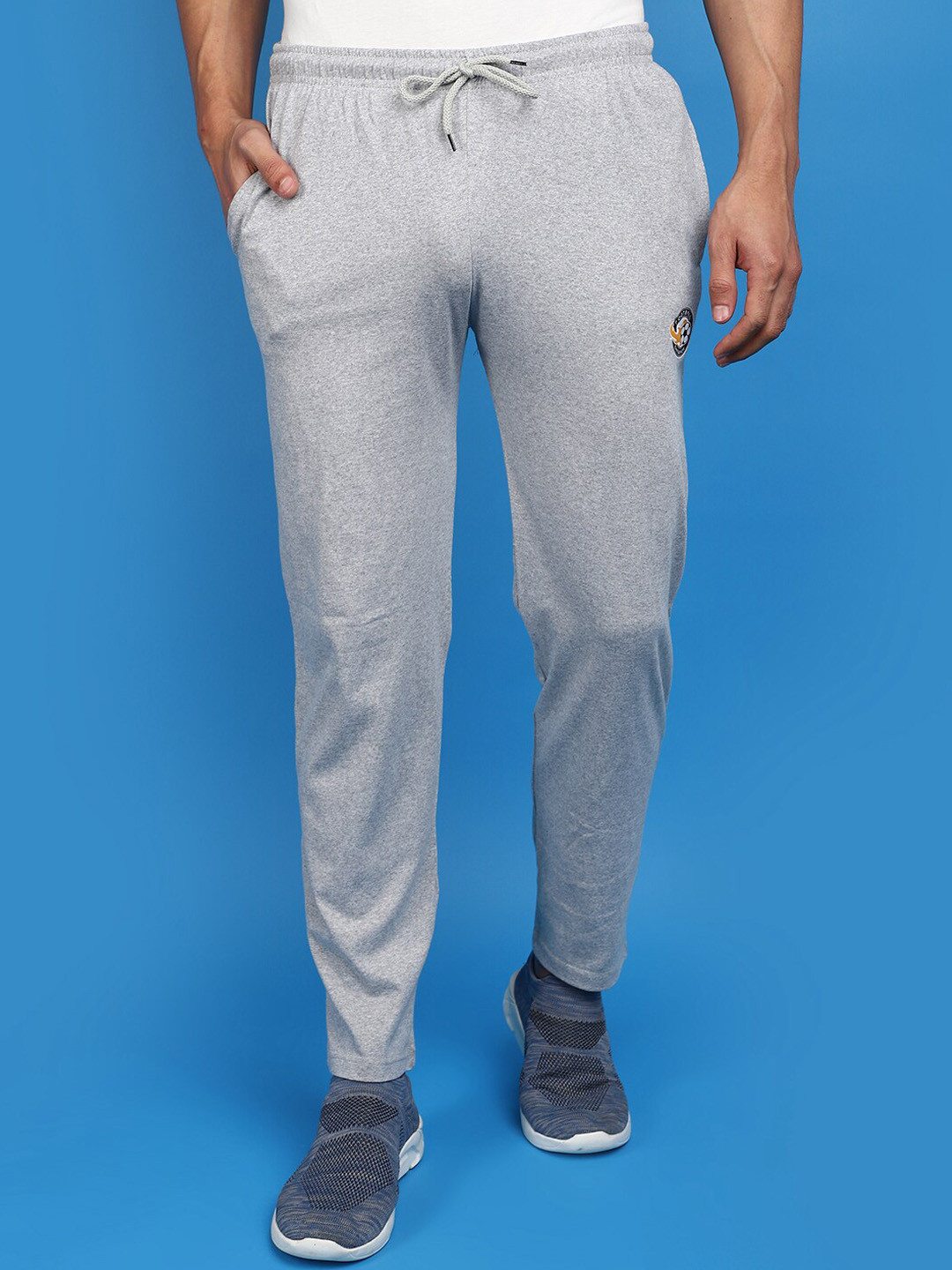 

V-Mart Men Mid Rise Regular Fit Track Pants, Grey