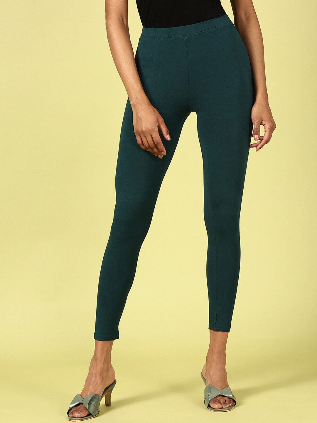 

De Moza Ankle-Length Leggings, Green