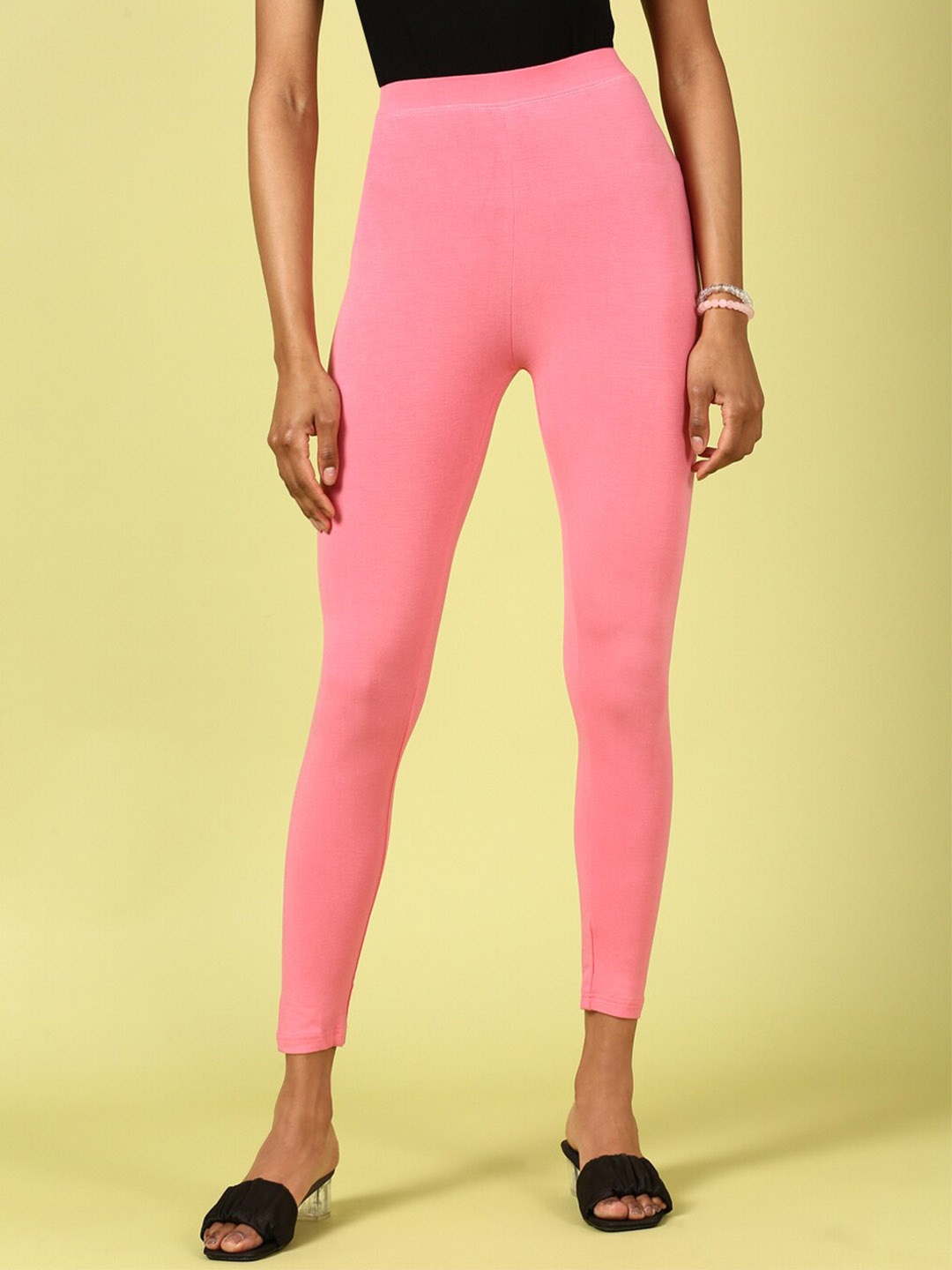 

De Moza Ankle-Length Leggings, Pink