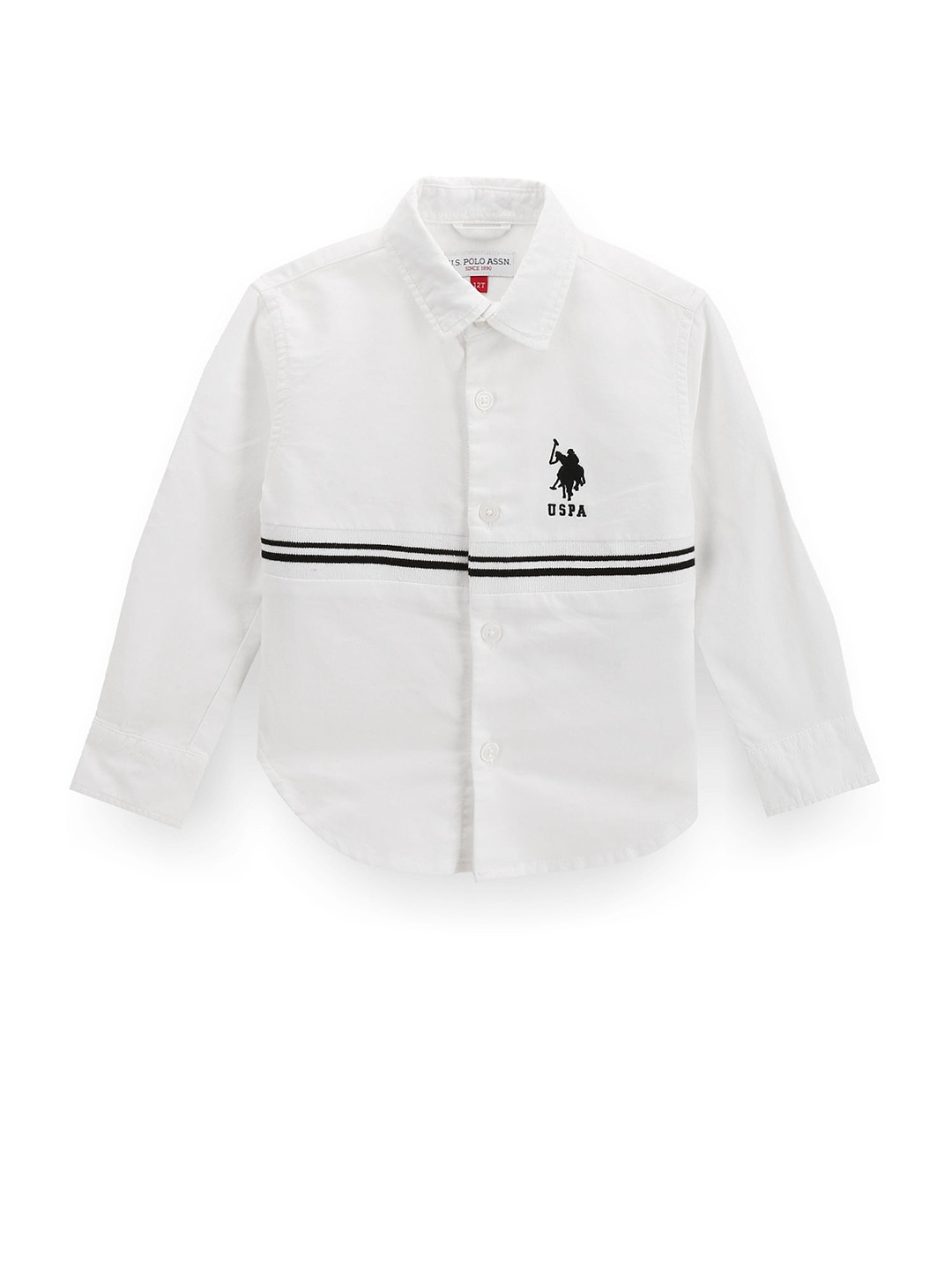 

U.S. Polo Assn. Kids Boys Classic Pure Cotton Casual Shirt, White