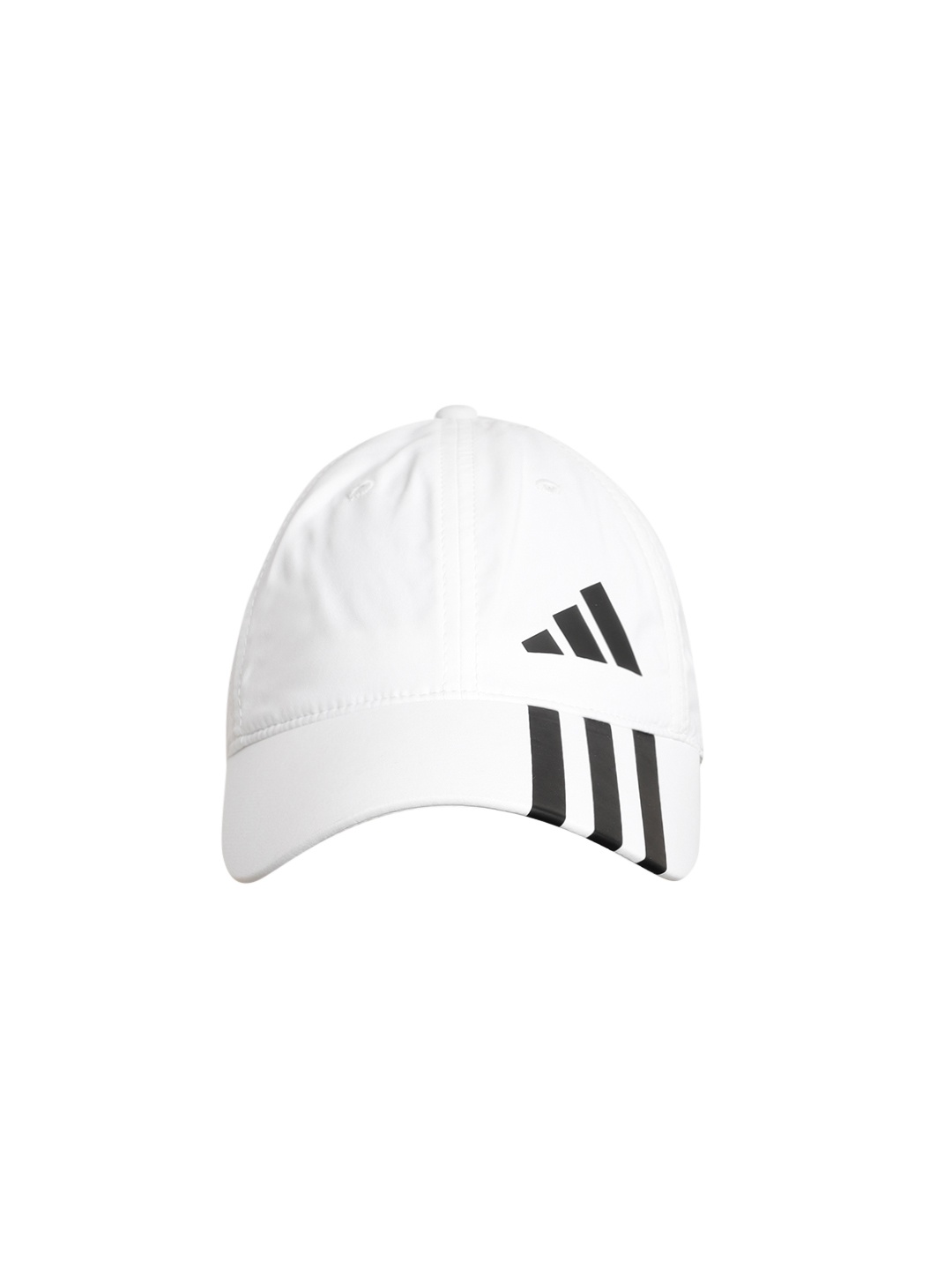 

ADIDAS Unisex Printed 3-Stripes Aeroready Baseball Cap, White