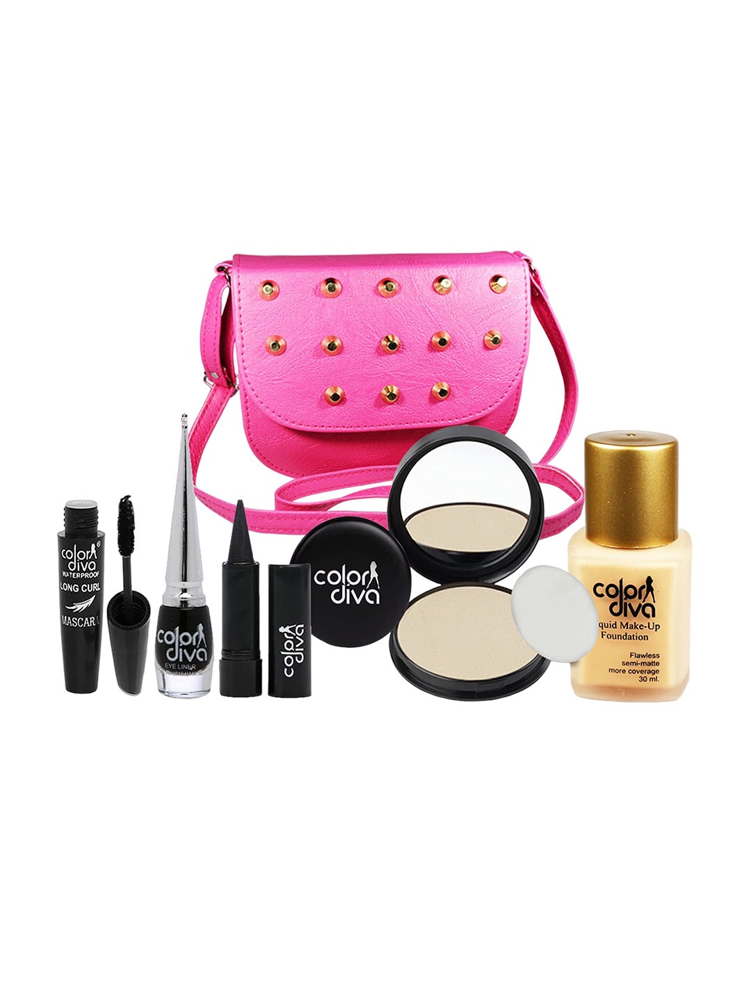 

Adbeni Color Diva Set Of 6 Glamorous Makeup Combo - 547, Beige