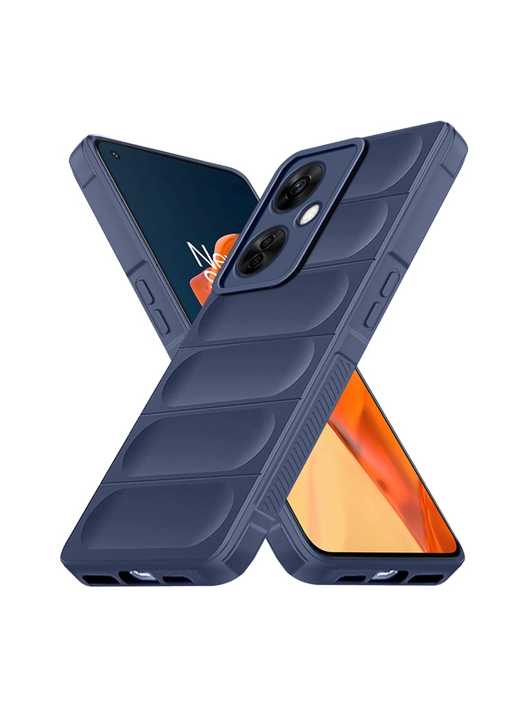 

Karwan OnePlus Nord CE 3 Lite 5G Hybrid Compatible Puffer Back Case, Blue