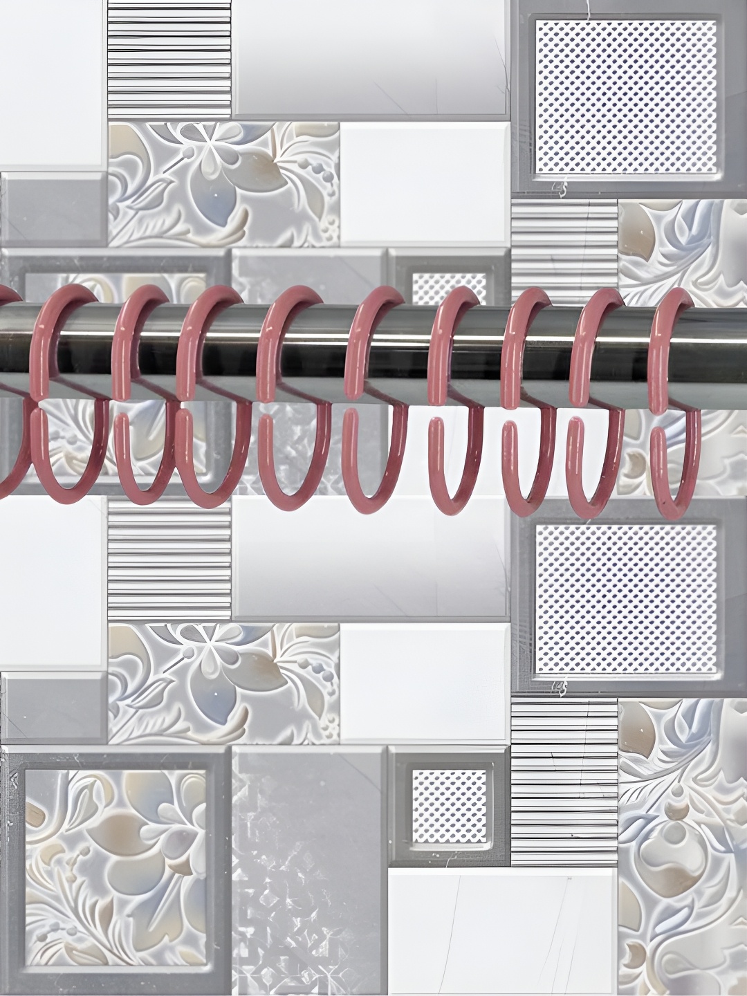 

Kookee 24 Pieces Orange-Coloured C-Shape Curtain Hook Rings