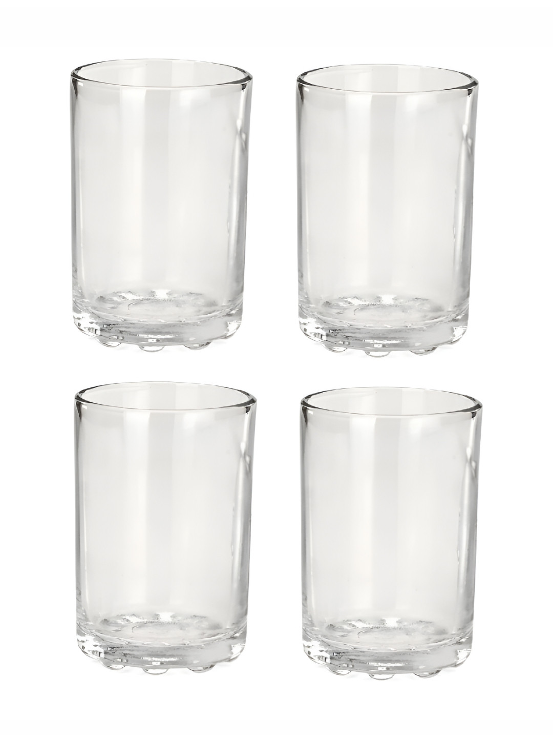 

Afast Transparent 4 Pieces Dishwasher Safe Water Or Juice Glasses 150ml Each