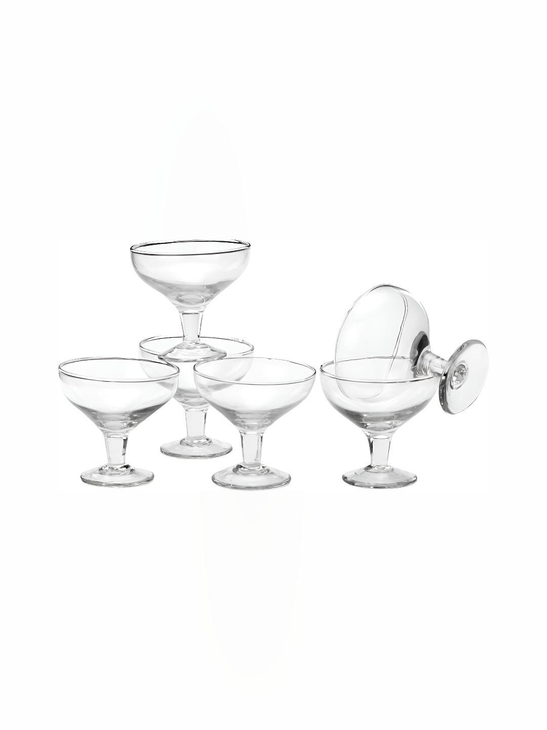 

Afast Transparent 6 Pieces Wine Glasses 100 ml Each