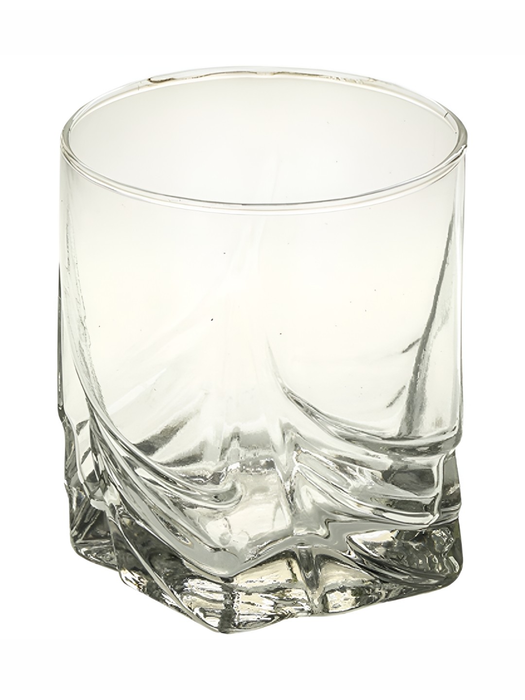 

Afast Transparent Textured Dishwasher Safe Whisky Glass 250 ml