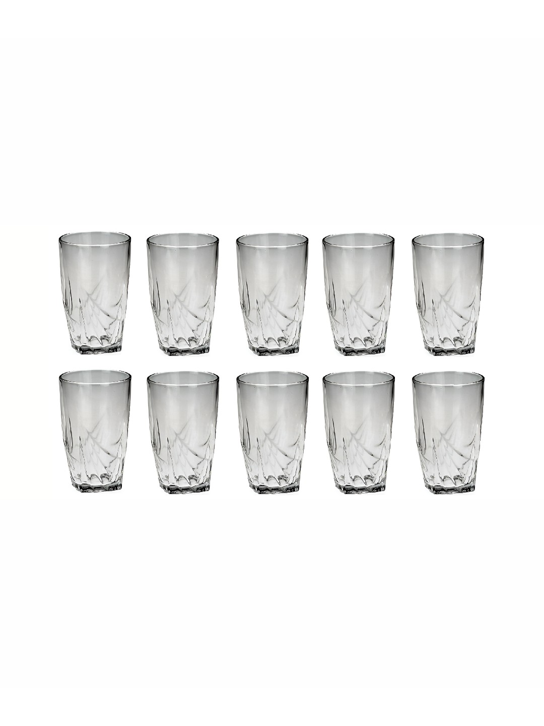 

Afast Transparent 10 Pieces Dishwasher Safe Water Or Juice Glasses 150ml Each
