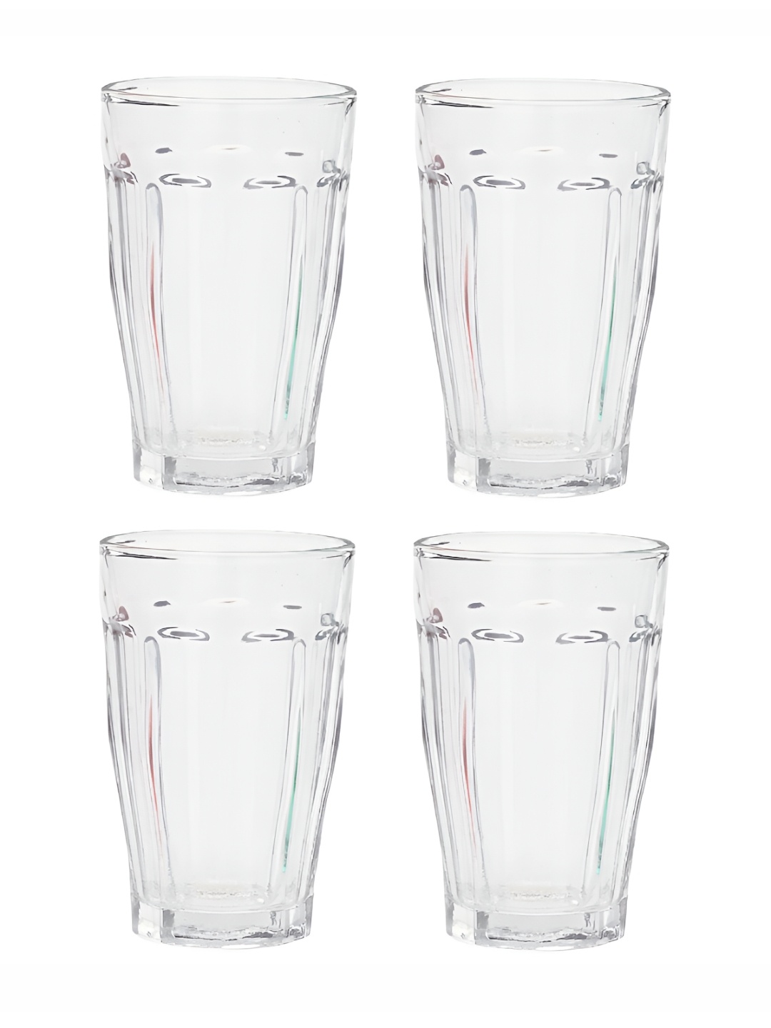 

Afast Transparent 4 Pieces Glass Water or Juice Glass 170 ml each