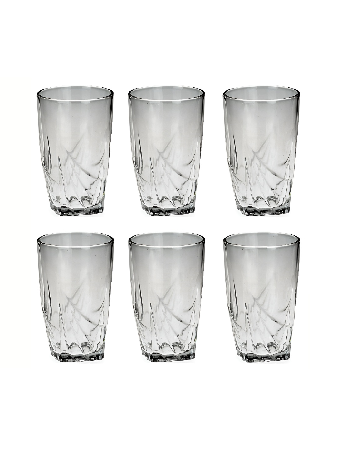 

Afast Transparent 6 Pieces Glass Water or Juice Glass 150 ml each