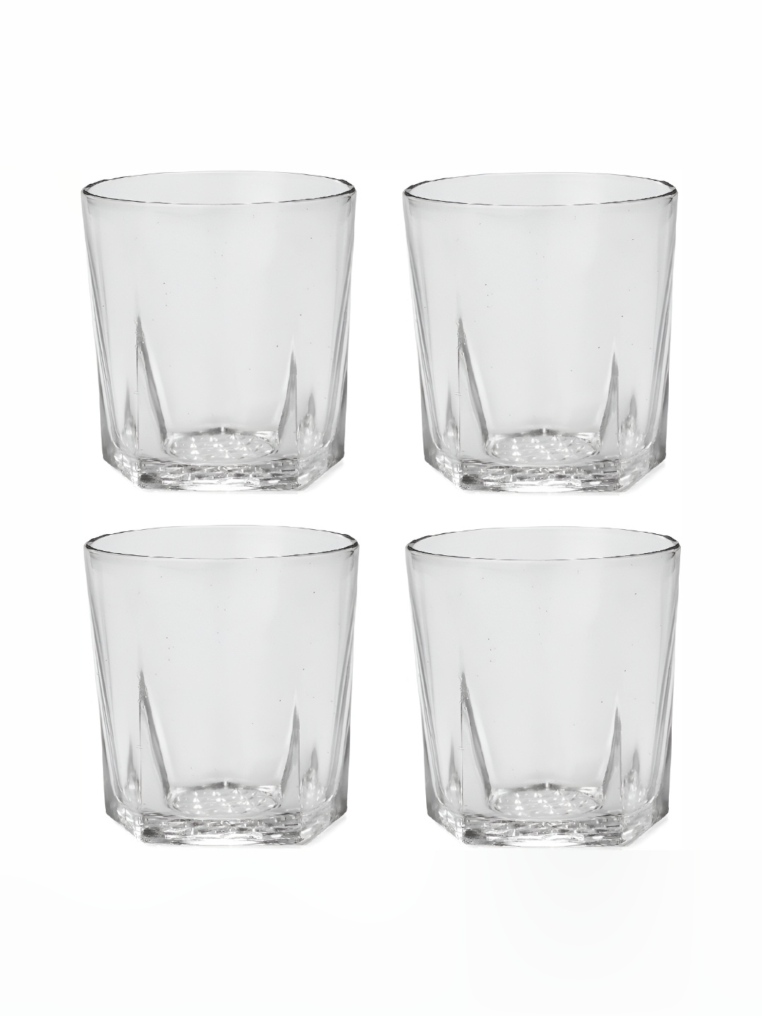 

Afast 4 Pieces Transparent Glass Water or Juice Glass 300 ml