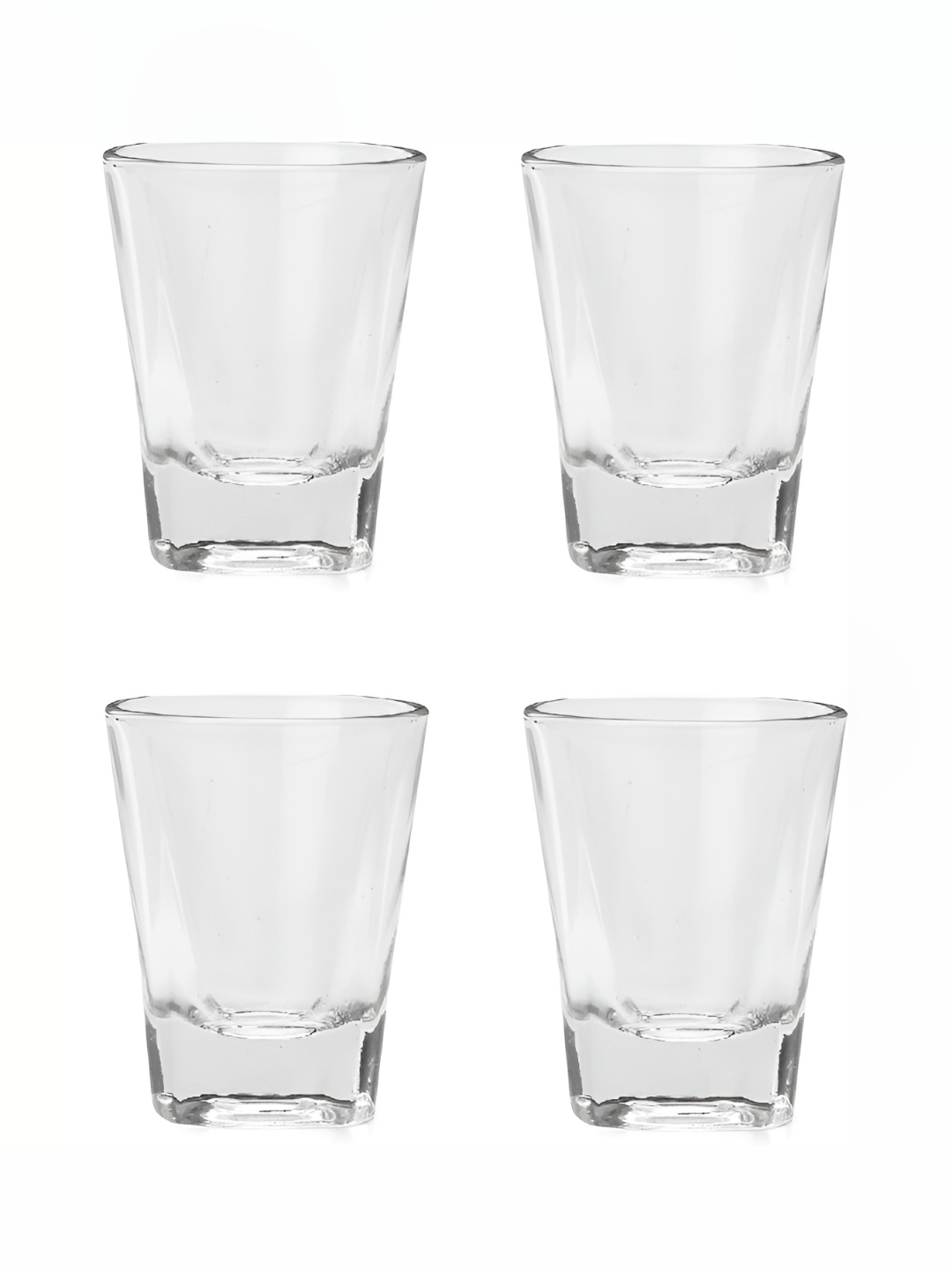 

Afast 4 Pieces Transparent Shot Glasses 40 ml