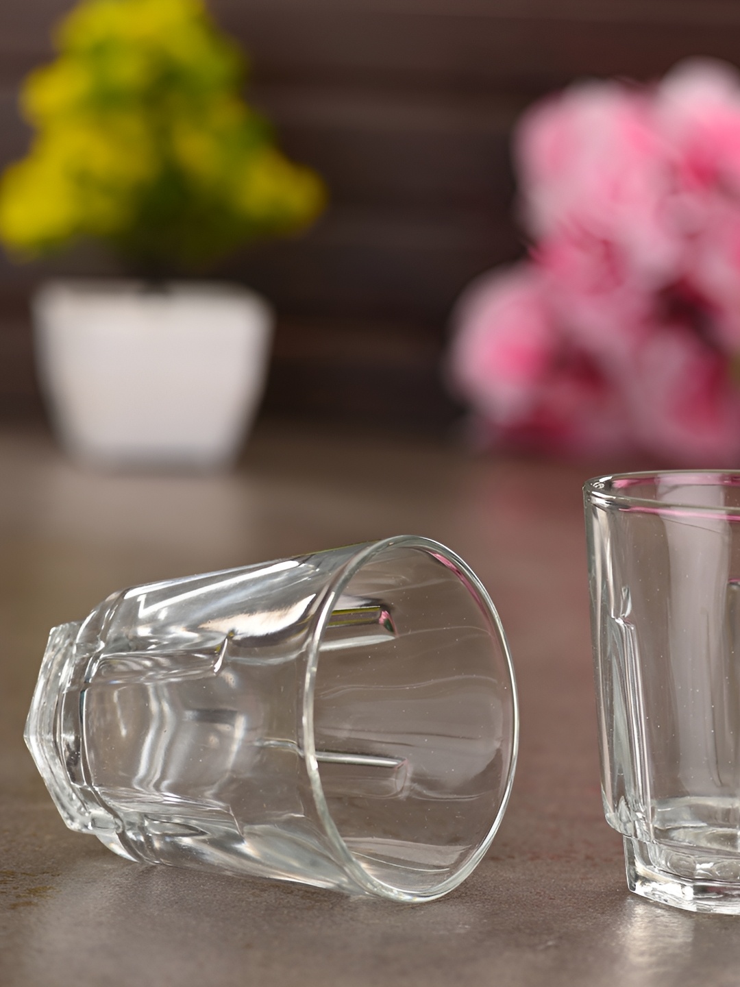

Afast Transparent 2 Pieces Dishwasher Safe Water Or Juice Glasses 200ml Each