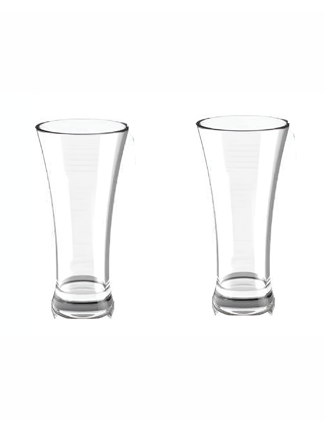 

Afast Transparent 2Pcs Glass Dishwasher Safe Beer Glass Bar & Drinkware 300ml Each