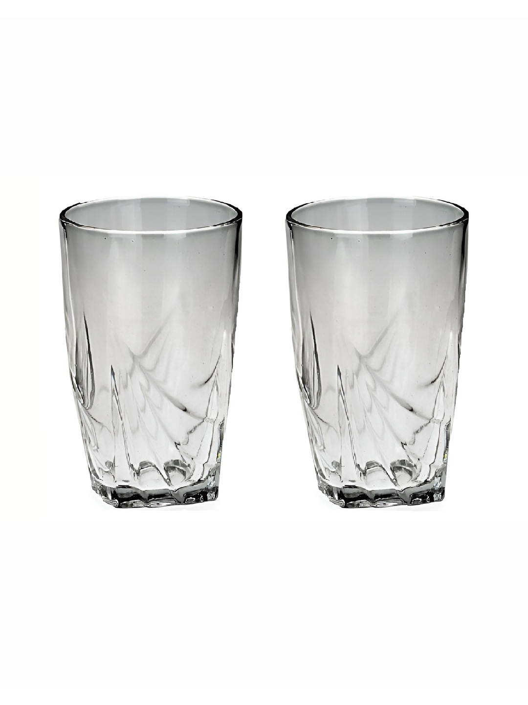 

Afast Transparent 2 Pieces Glass Dishwasher Safe Water or Juice Glass 150 ml Each