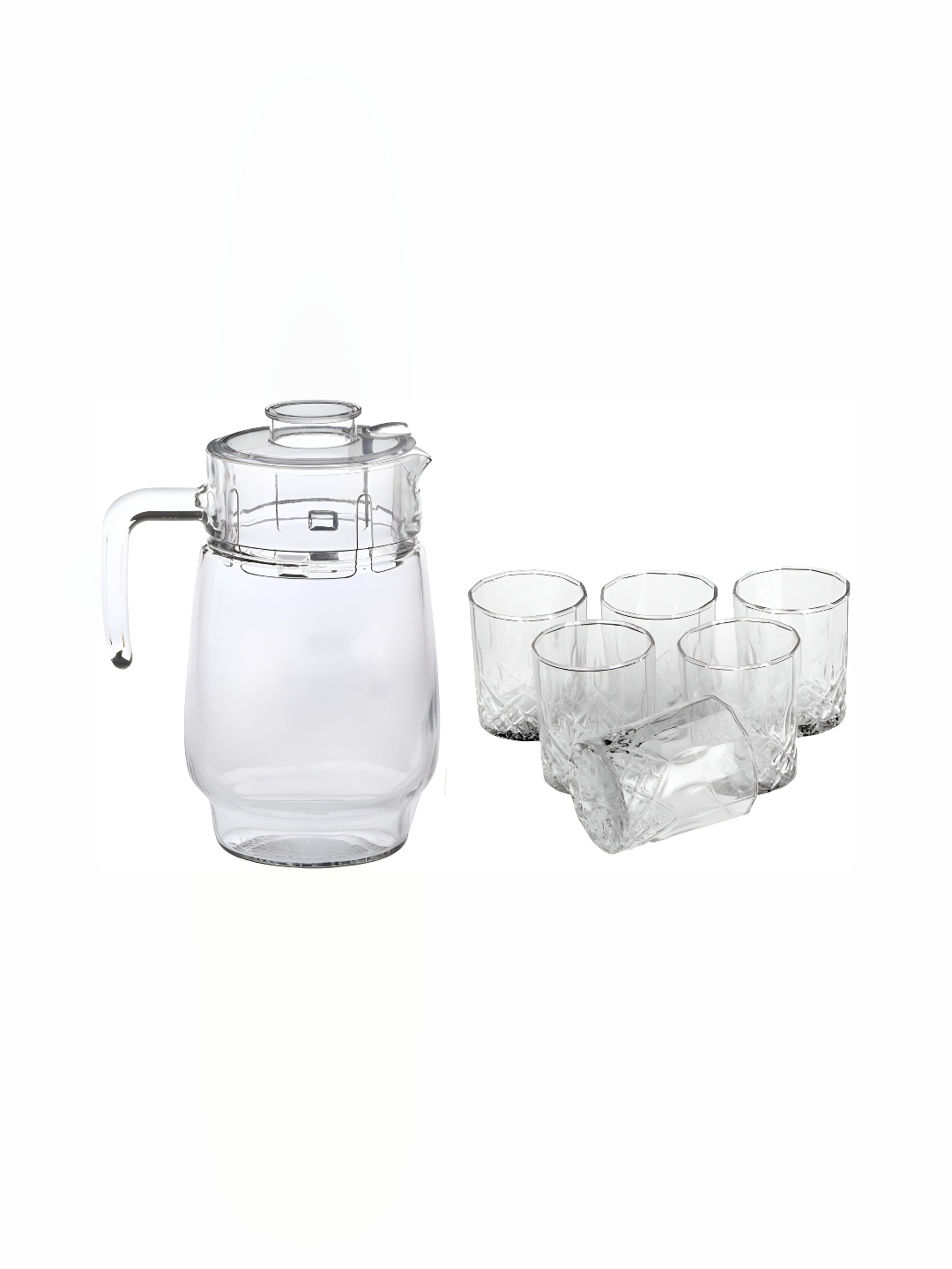 

Afast Transparent 7 Pieces Glass Water or Juice Glass