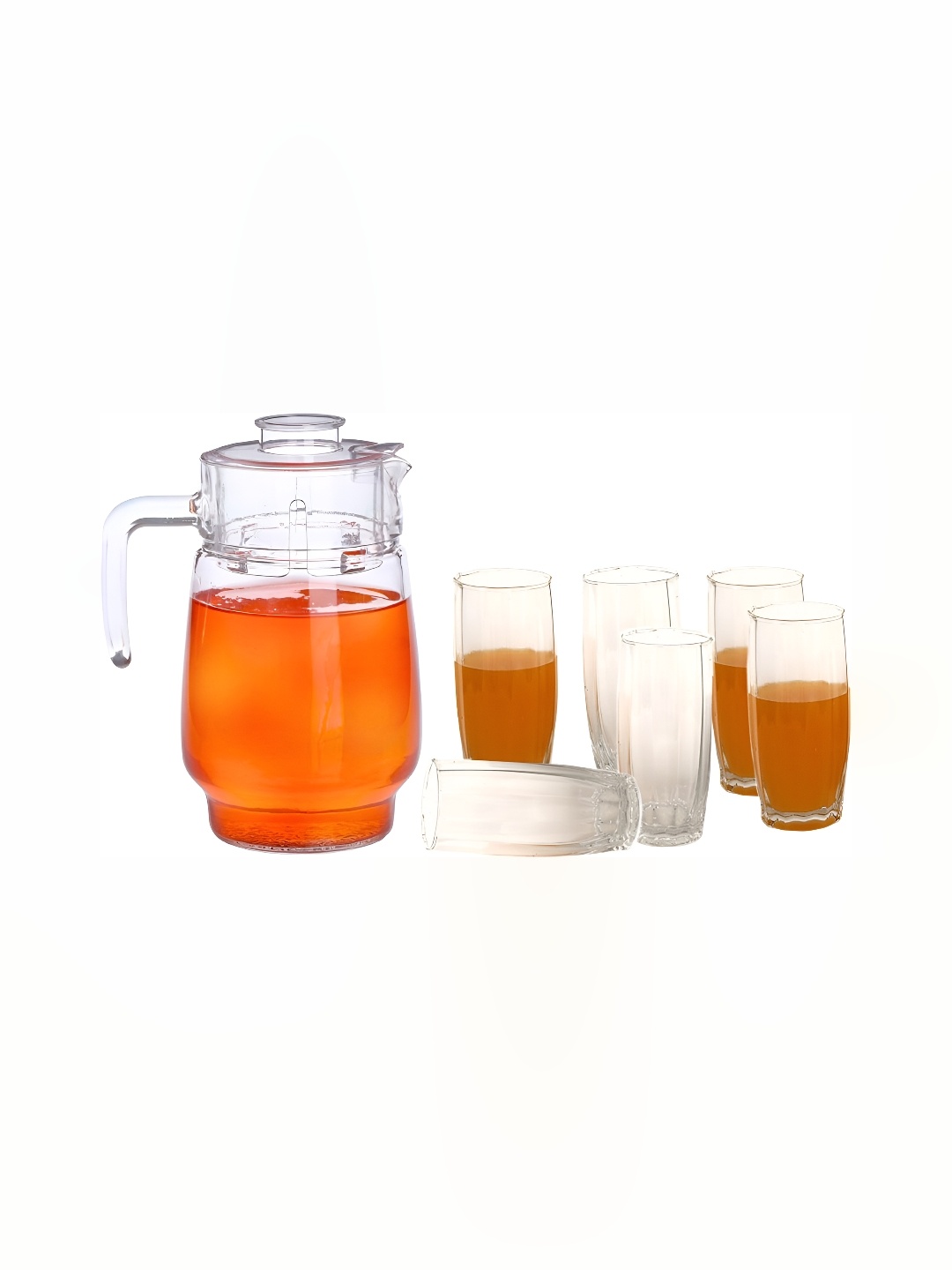 

Afast Transparent 7 Pieces Glass Water Jug & Glasses