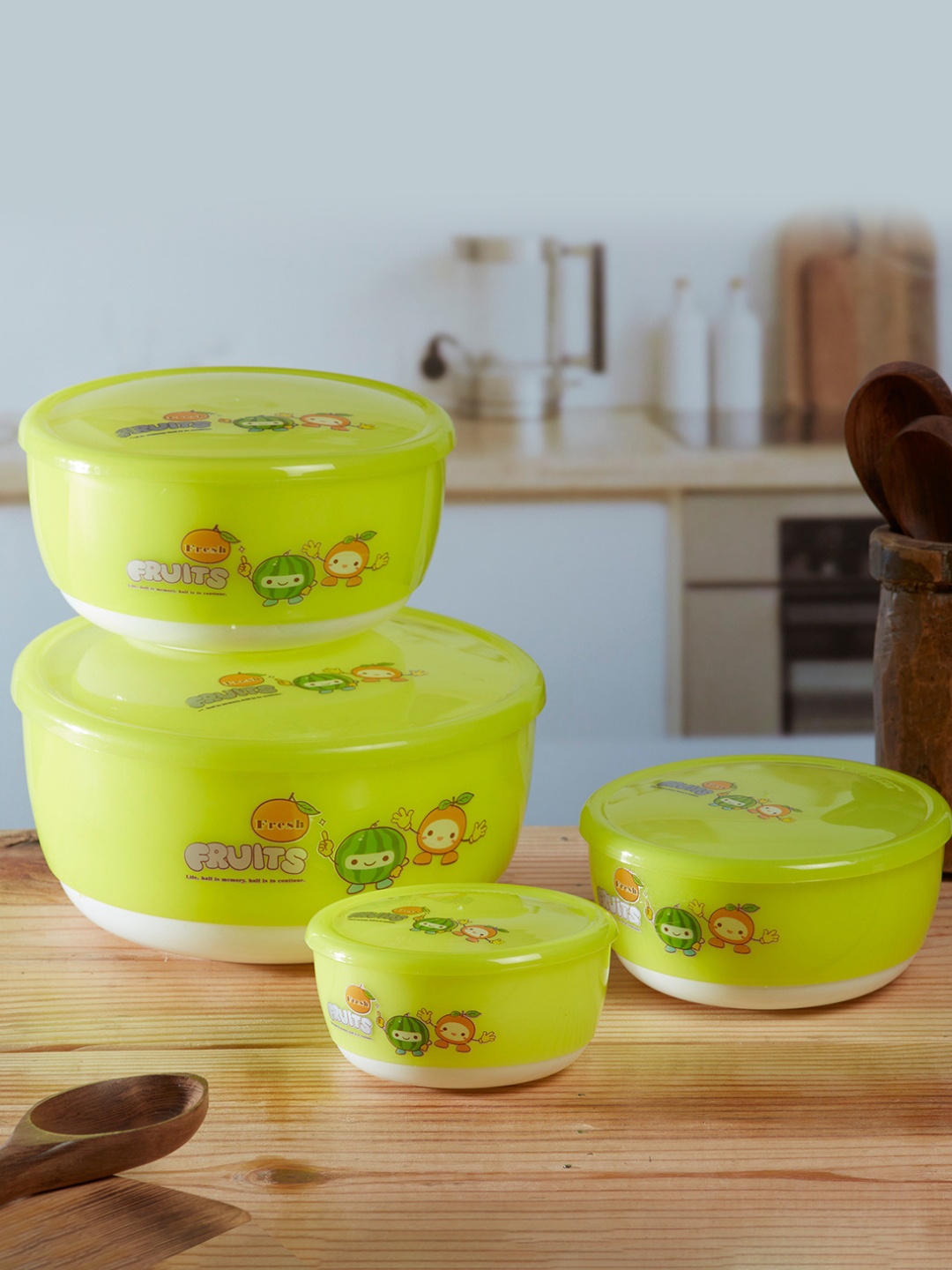 

Kookee Green 4 Pieces Food Containers