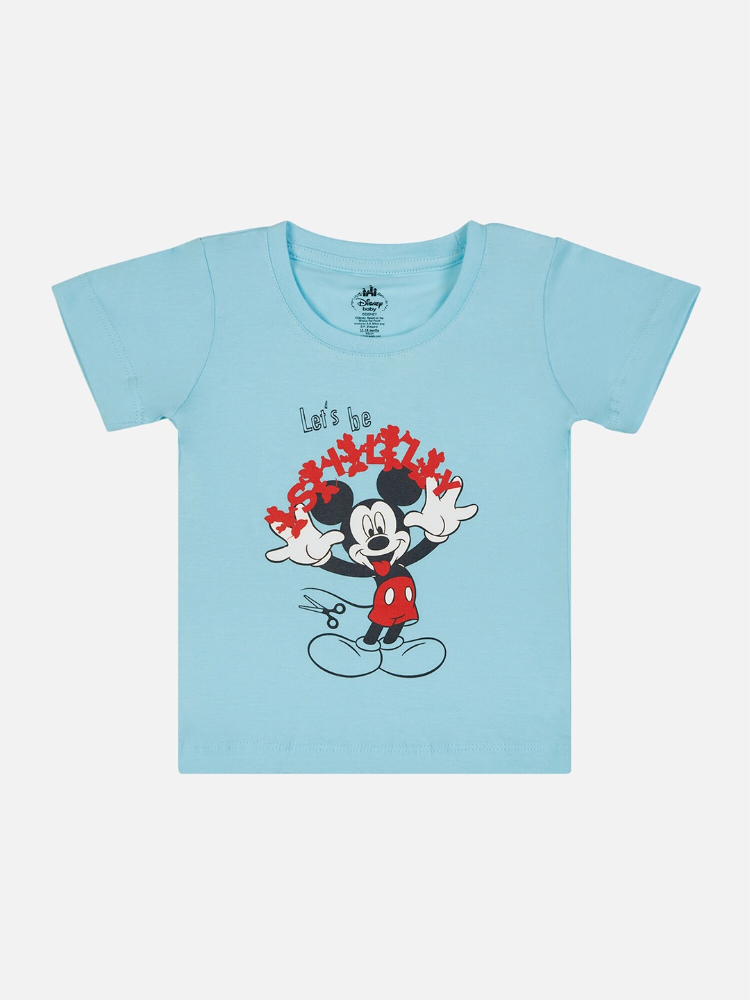 

Bodycare Girls Minnie & Friends Printed Cotton T-shirt, Blue
