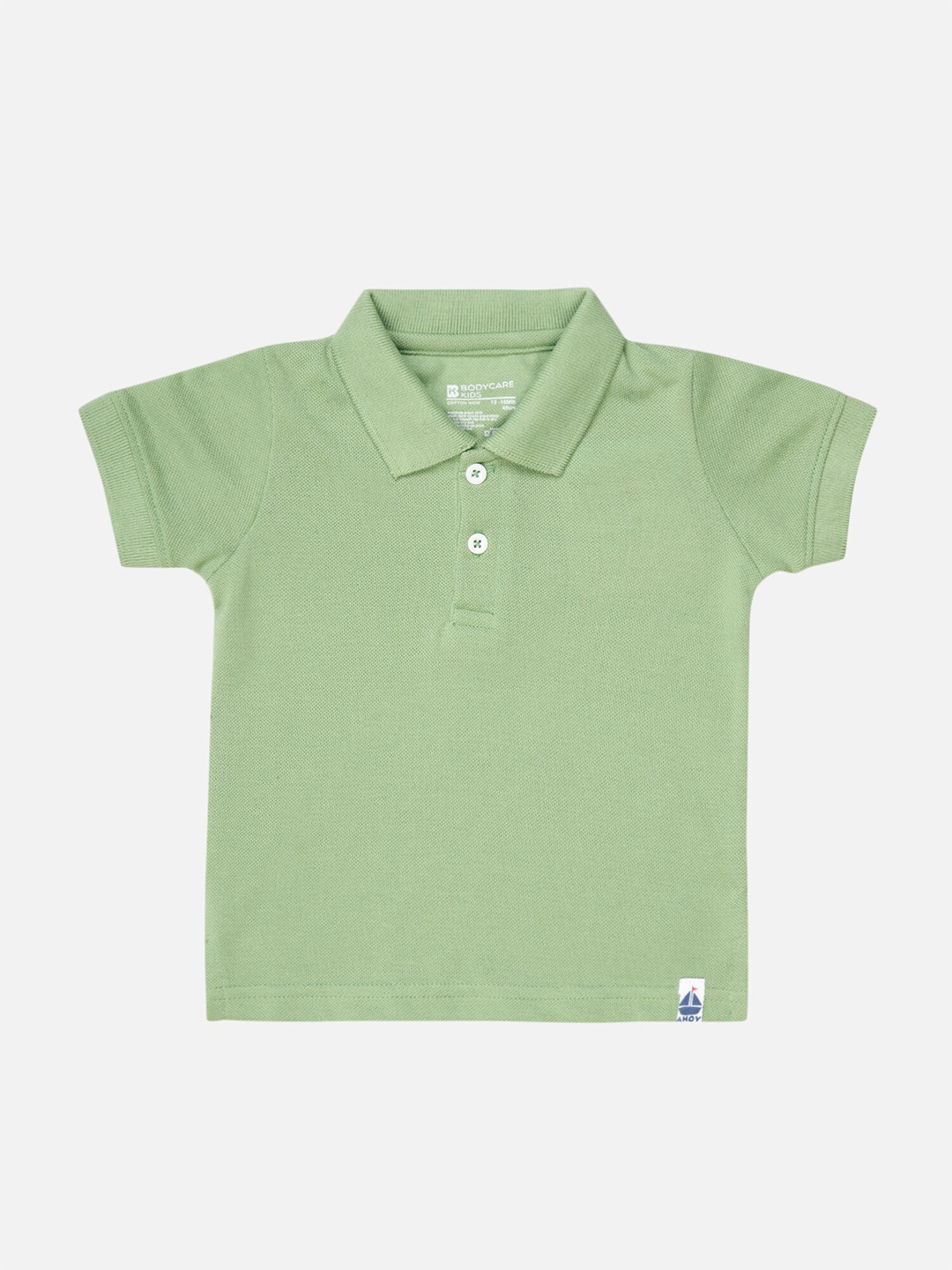 

Bodycare Boys Polo Collar Cotton T-shirt, Green