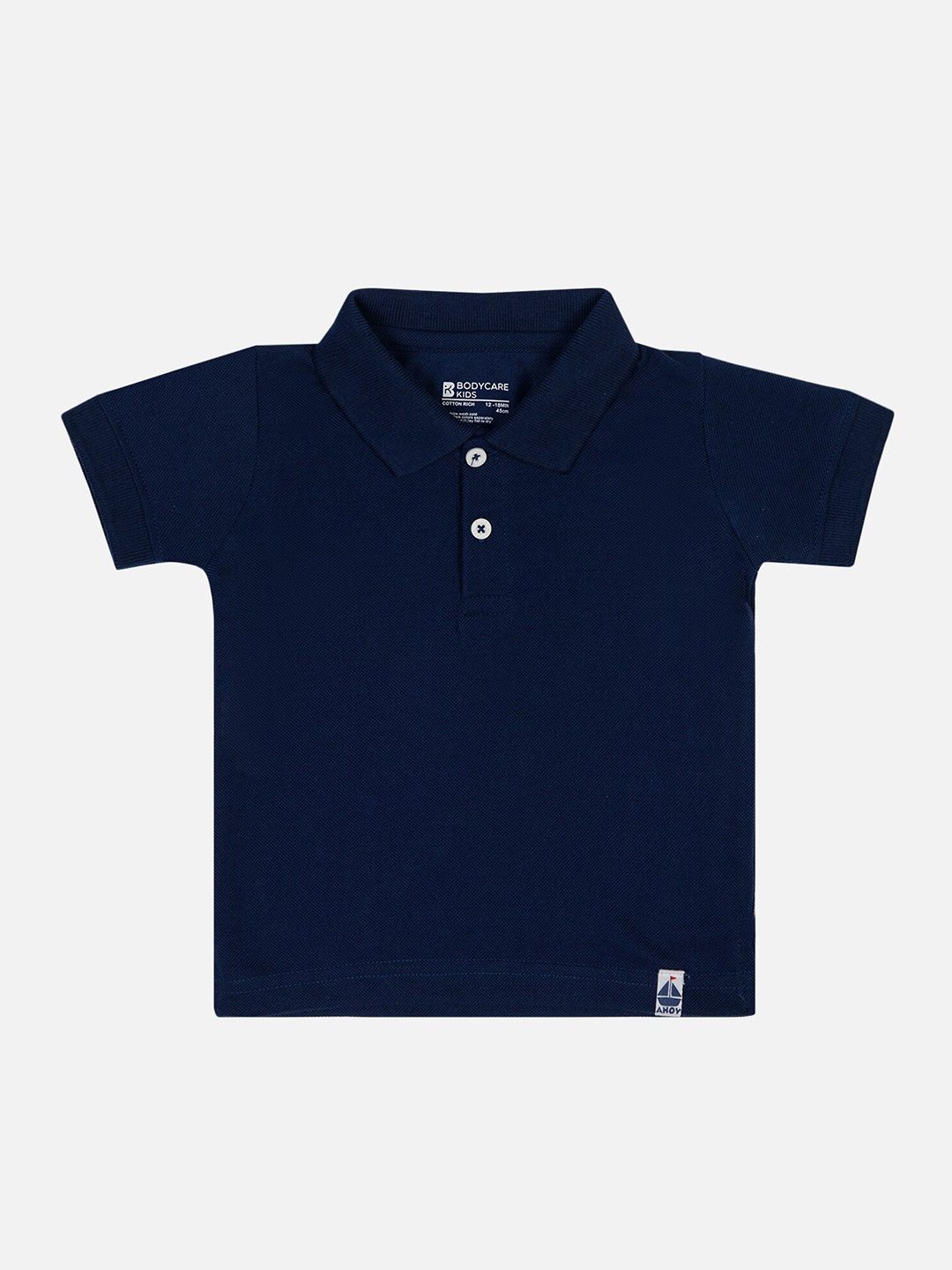 

Bodycare Boys Polo Collar Cotton T-shirt, Navy blue