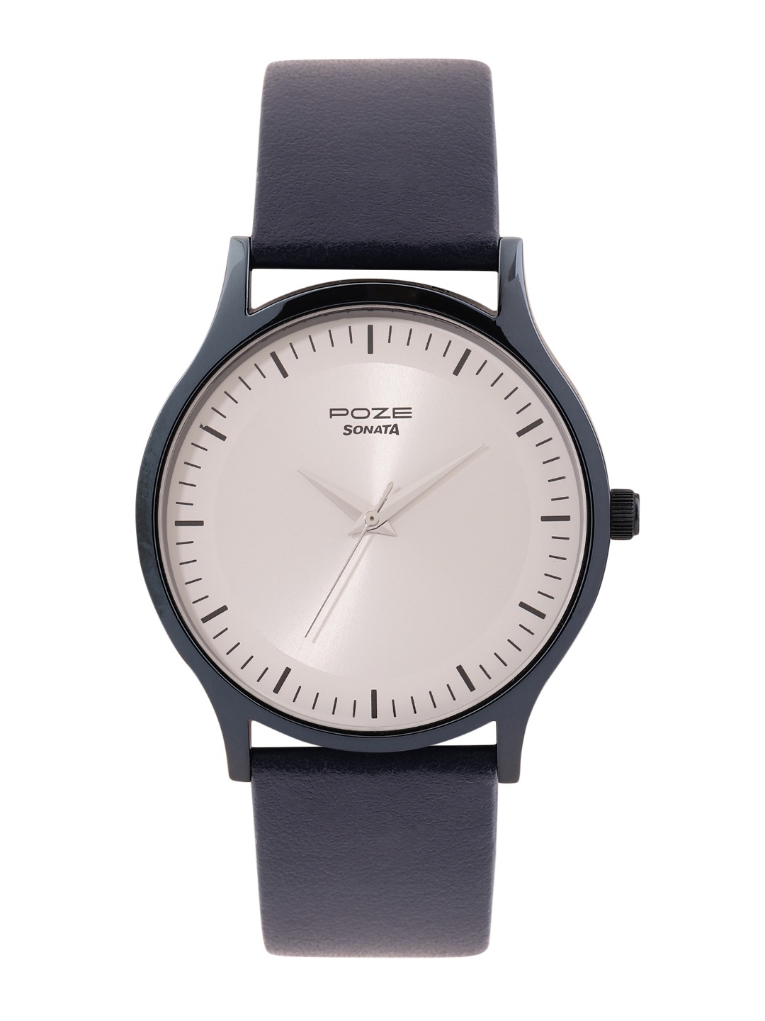 

Sonata Men Poze Analogue Watch SP70001QL01, Silver