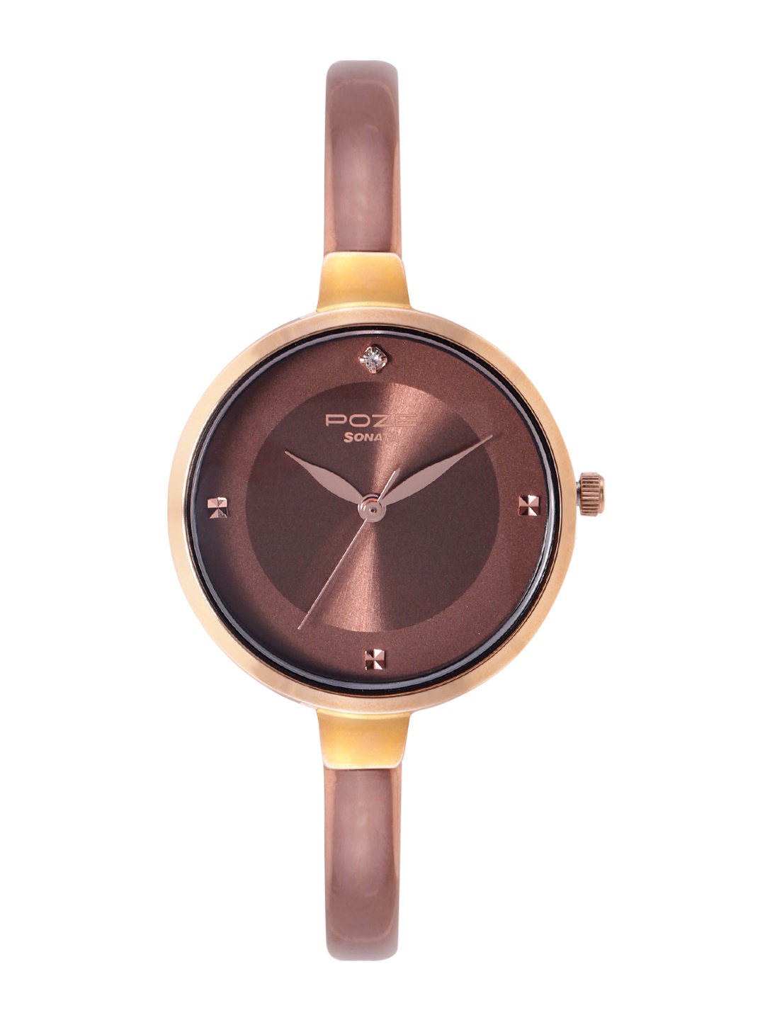 

Sonata Women Poze Analogue Watch SP80013KM01, Brown