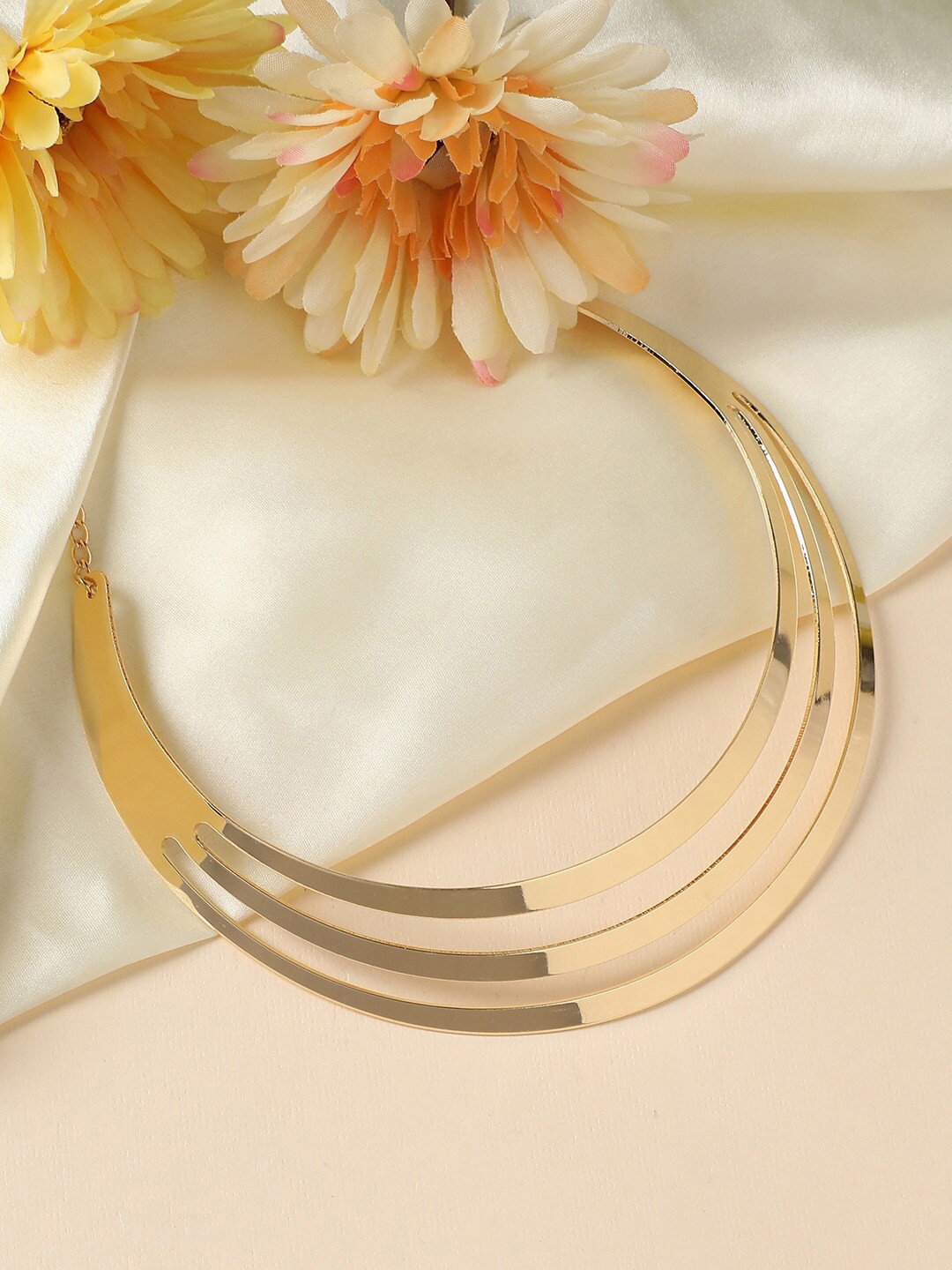 

DressBerry Gold-Plated Minimal Necklace