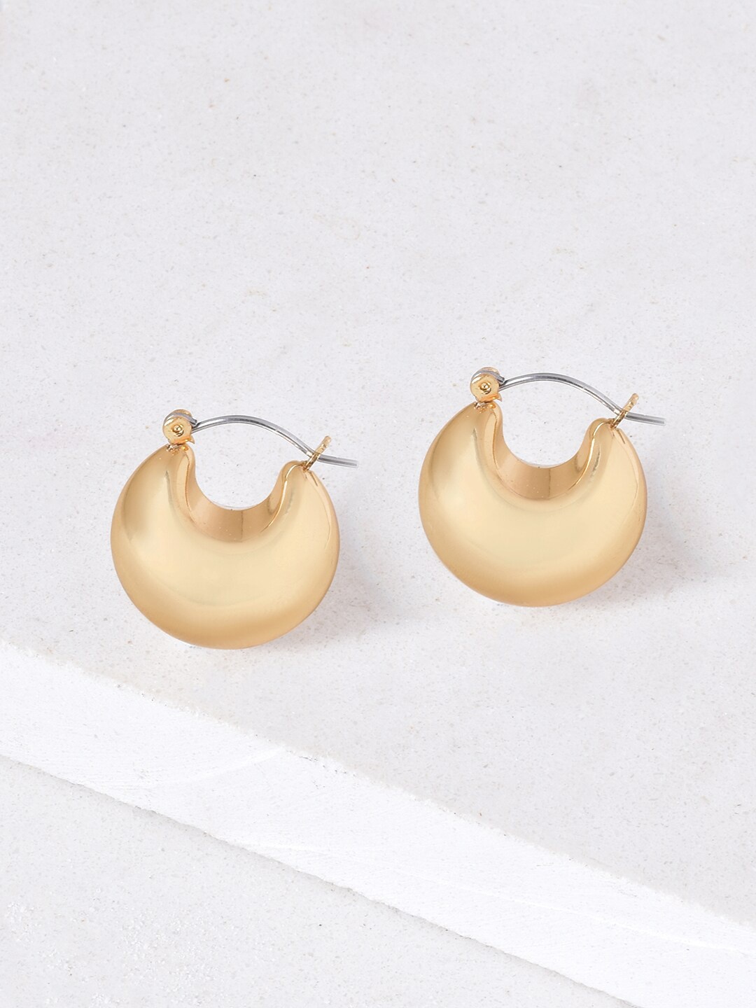 

JOKER & WITCH Gold Plated Hoop Earrings