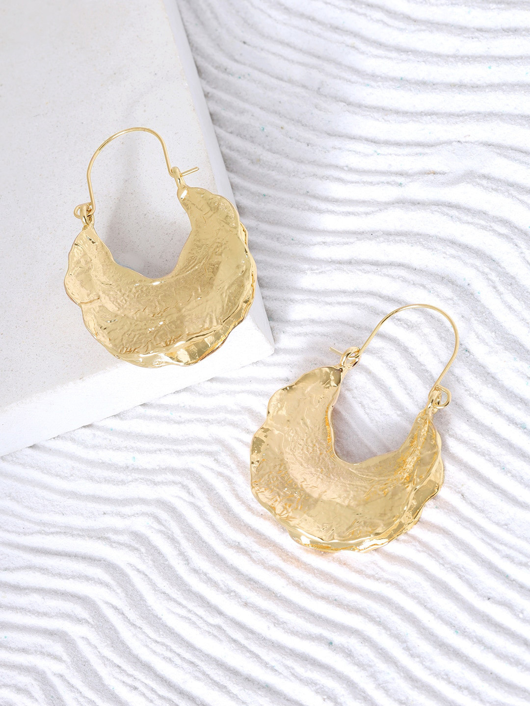 

JOKER & WITCH Gold-Plated Contemporary Drop Earrings
