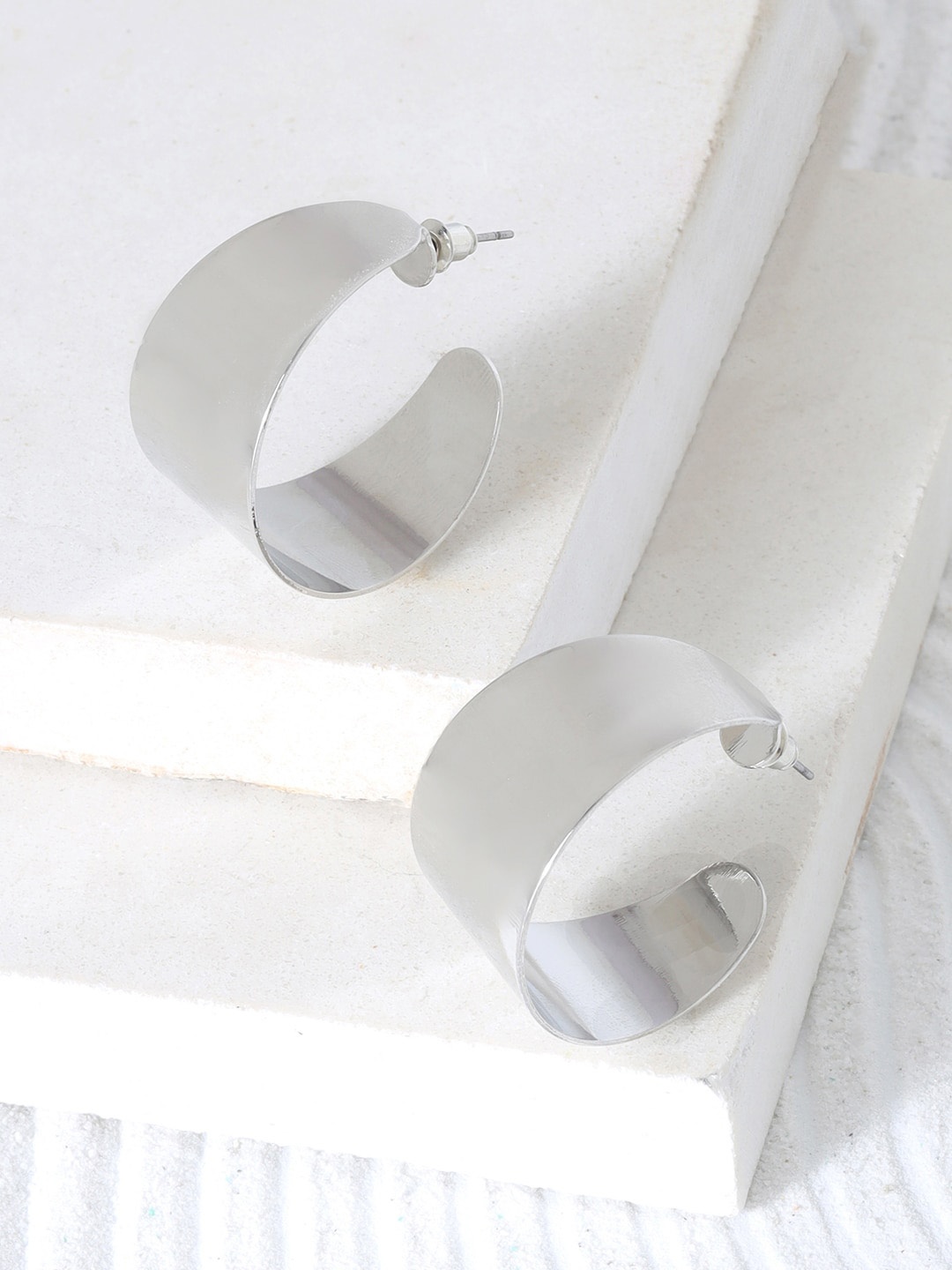 

JOKER & WITCH Silver-Plated Studs Earrings