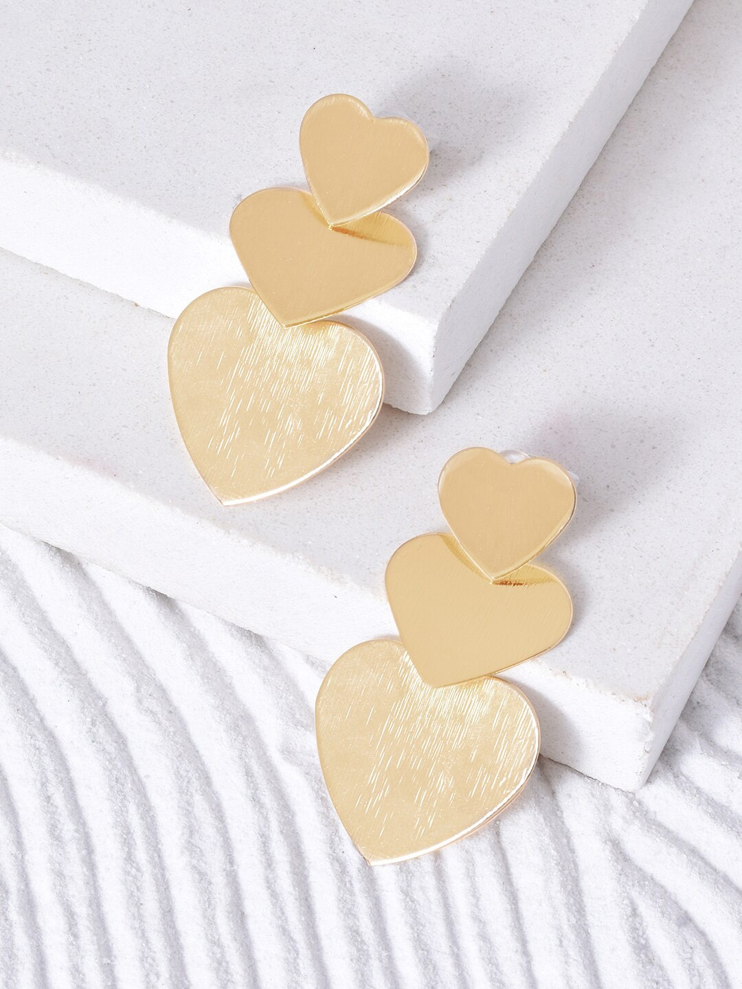 

JOKER & WITCH Gold-Plated Contemporary Drop Earrings