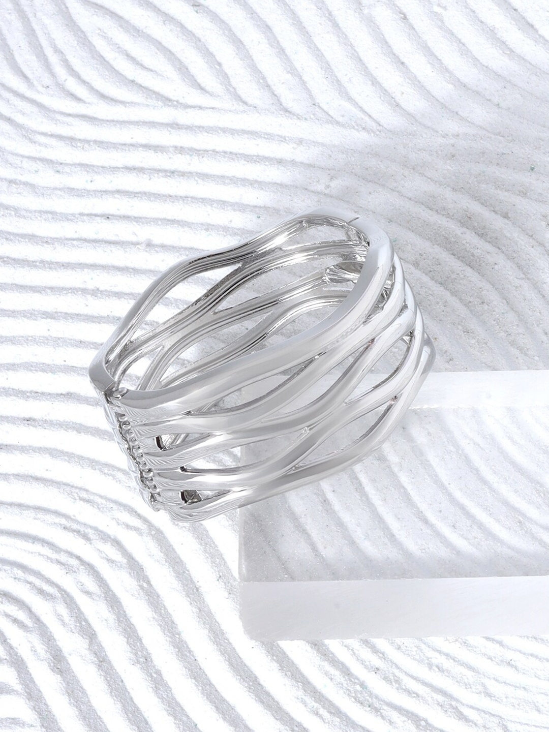 

JOKER & WITCH Silver-Plated Cuff Bracelet