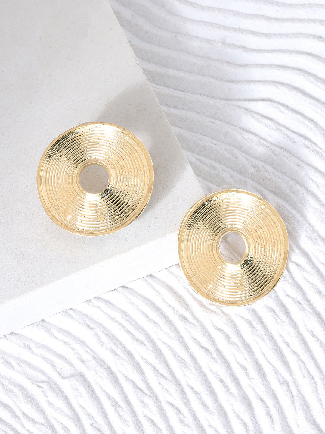 

JOKER & WITCH Gold Plated Studs Earrings