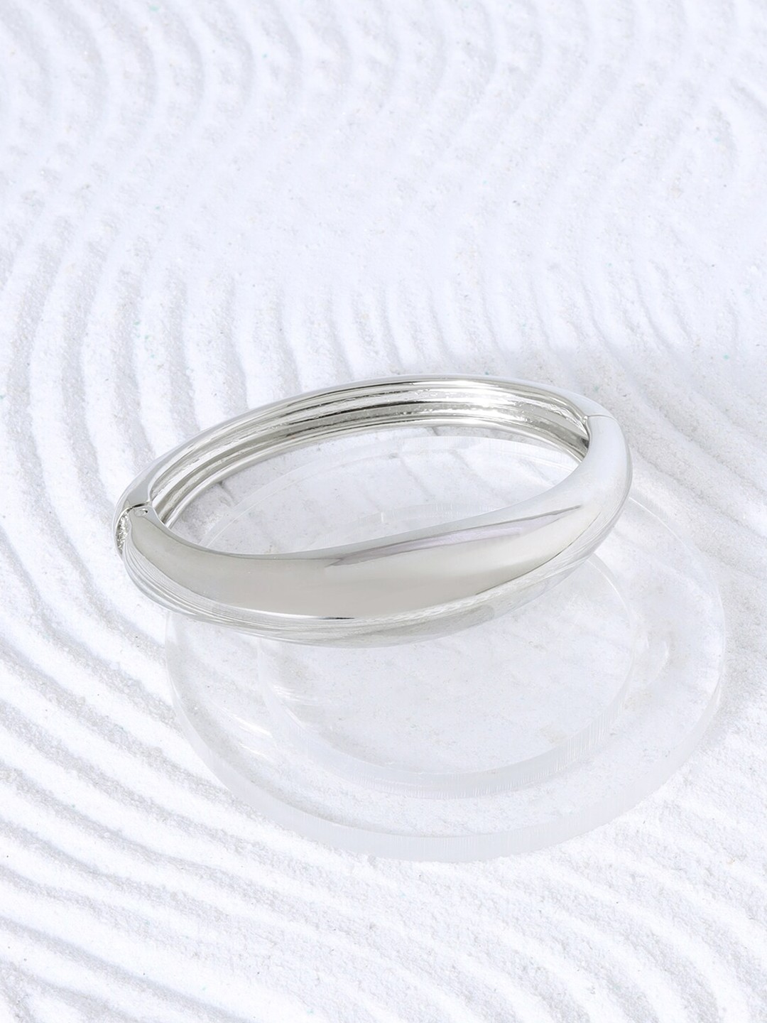

JOKER & WITCH Women Silver-Plated Cuff Bracelet