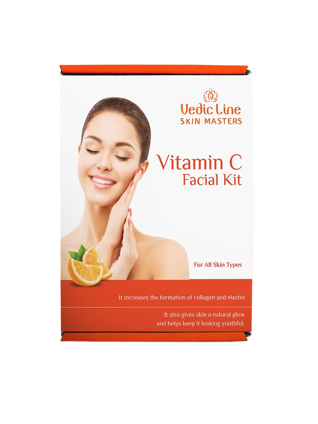 

Vedicline Skin Masters Vitamin C Facial Kit With Turmeric Extract, Multi