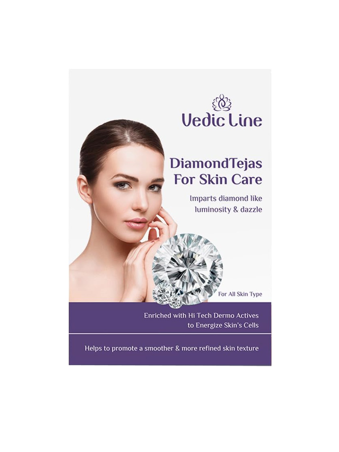 

Vedicline Diamond Tejas Skin Care Monodose Facial Kit, Multi