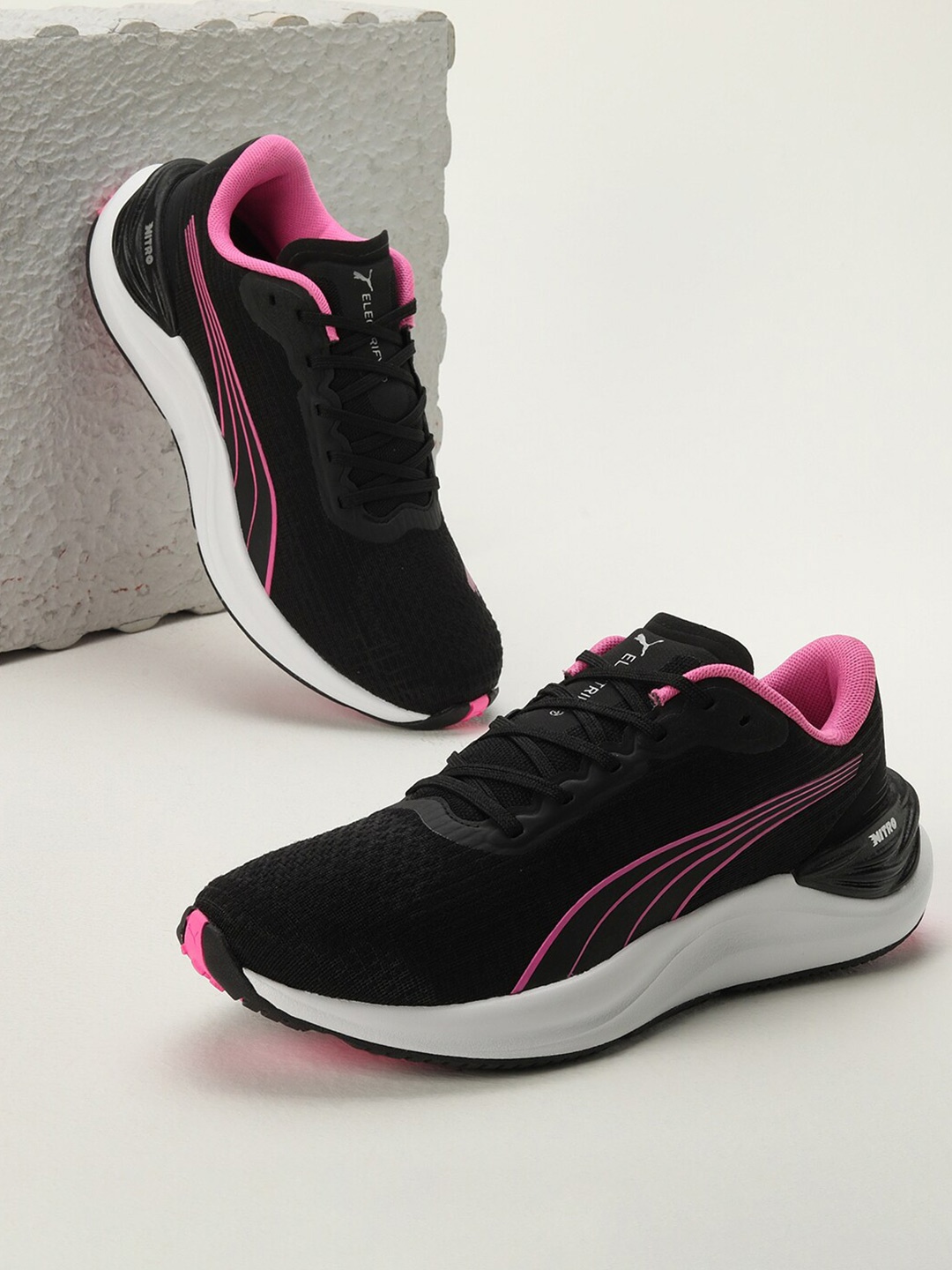 

Puma Women Electrify NITRO 3 Running Shoes, Black