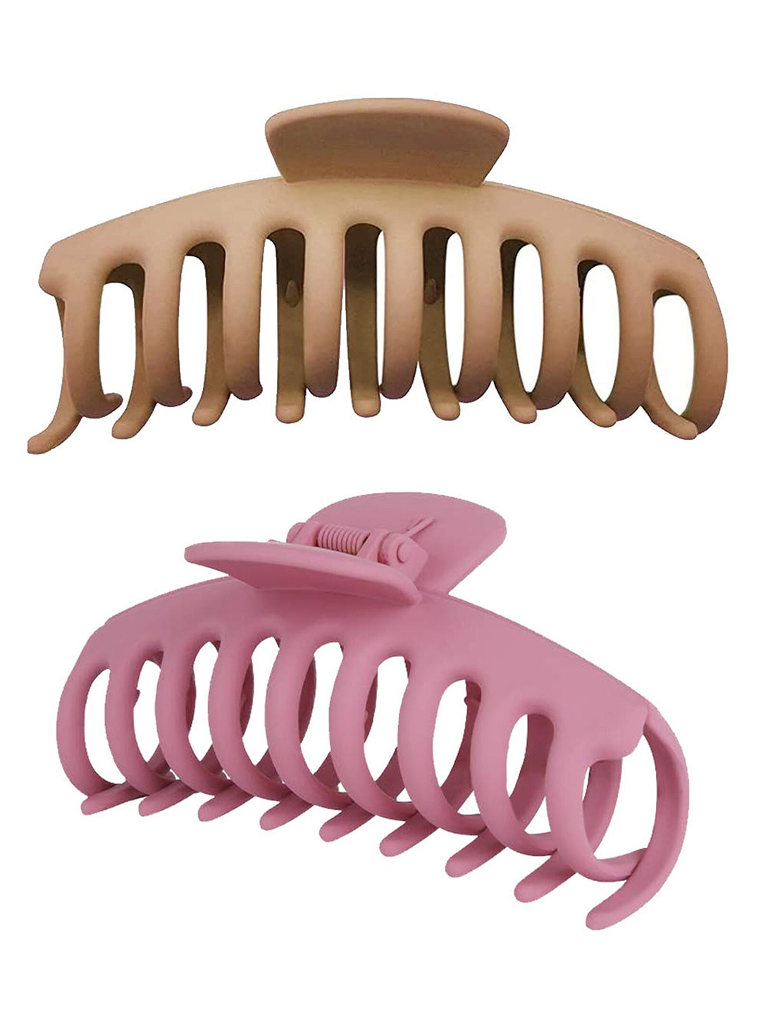 

SYGA Set Of 2 Claw Clip, Beige